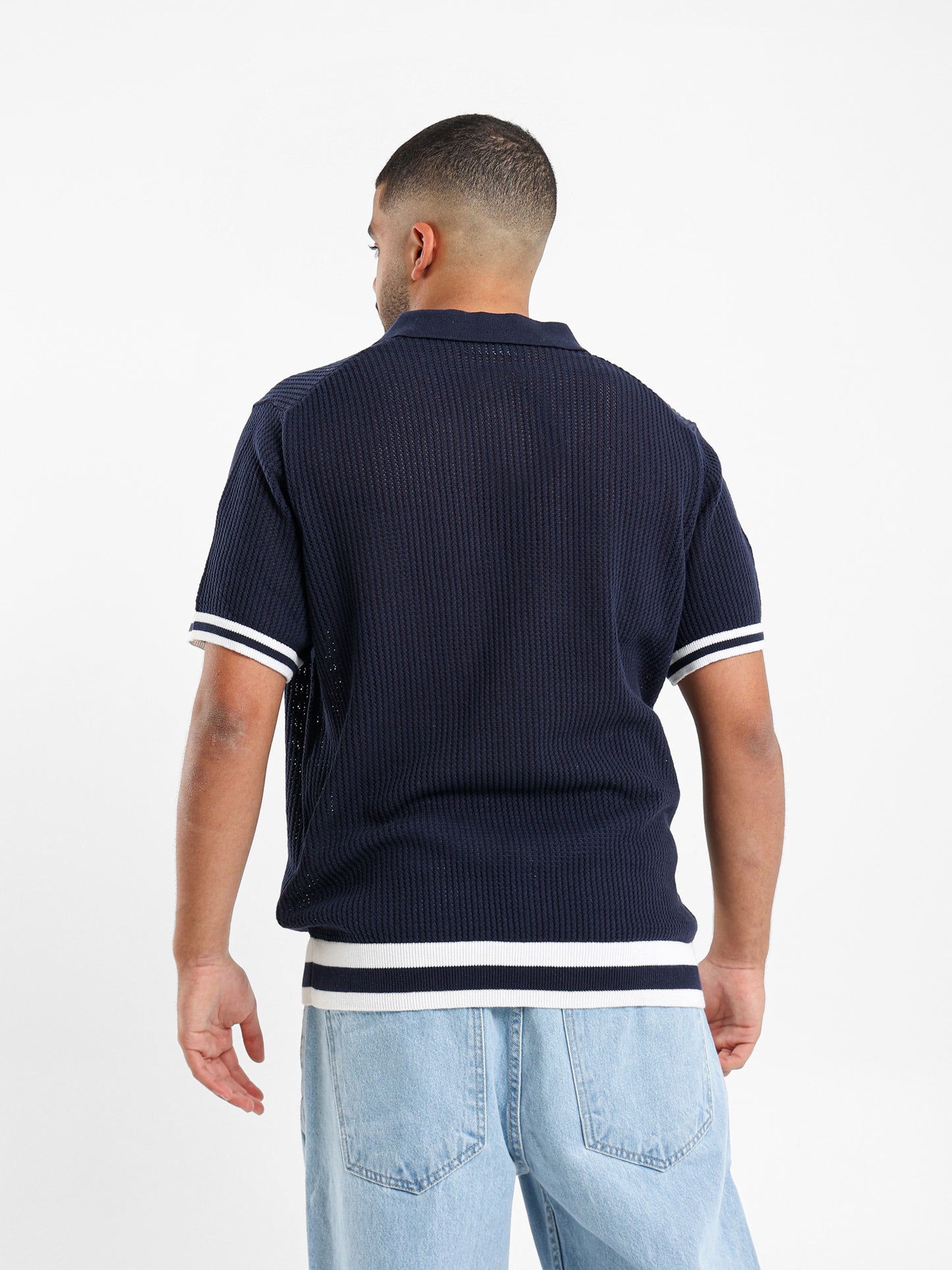 V-neck Polo Shirt