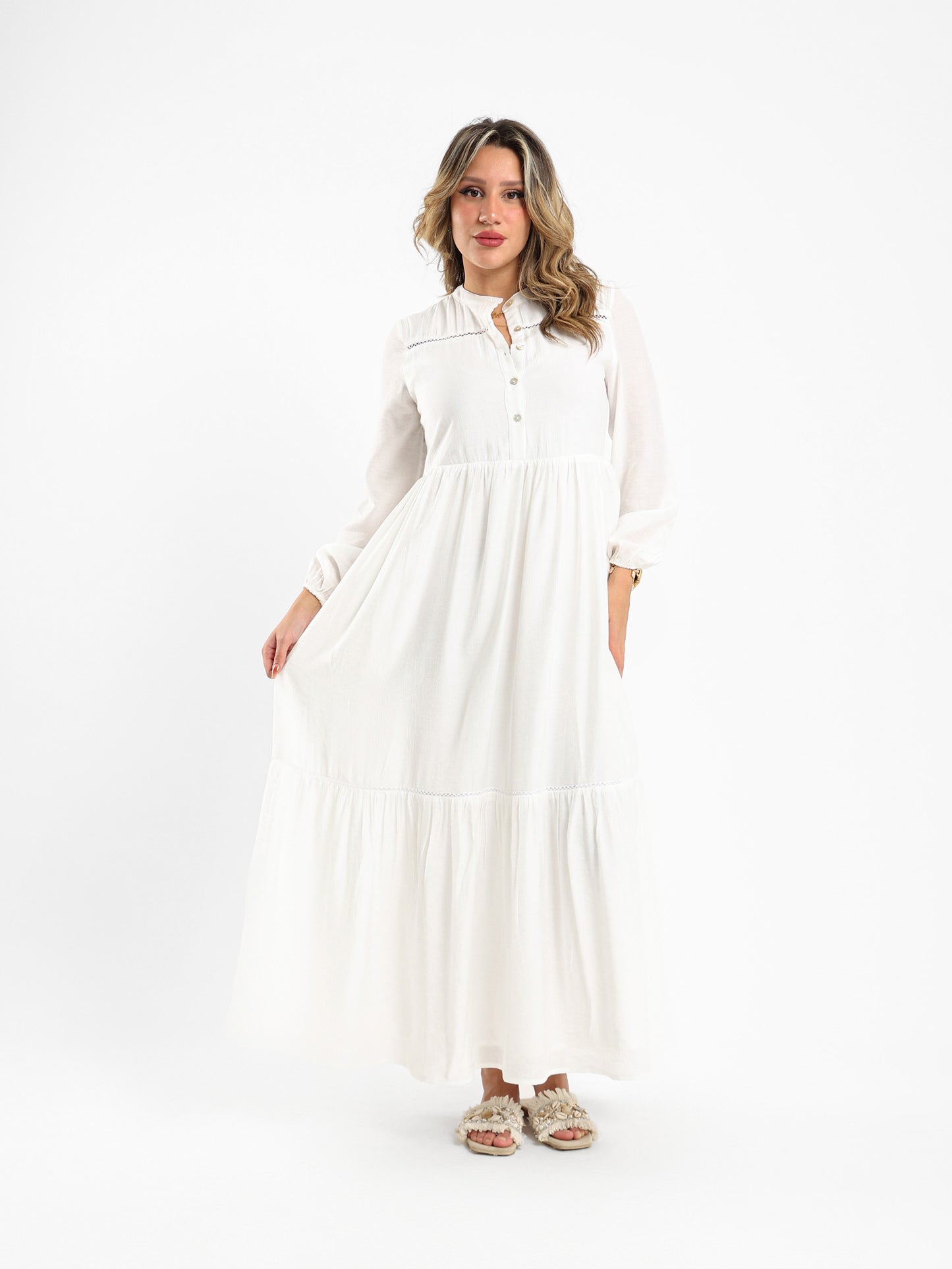 Long Tiered Dress