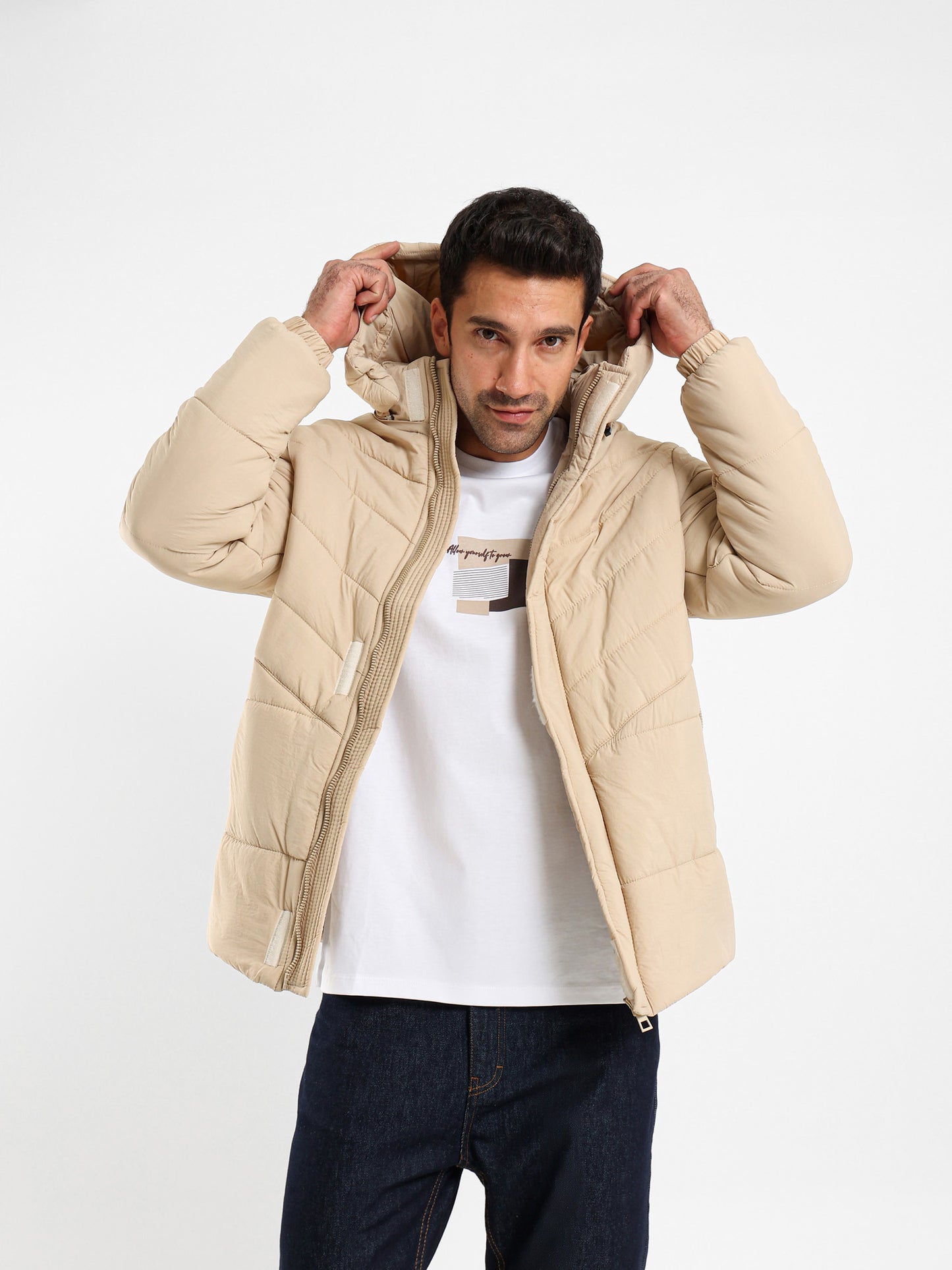 Waterproof Relaxed Fit Bomber Jacket