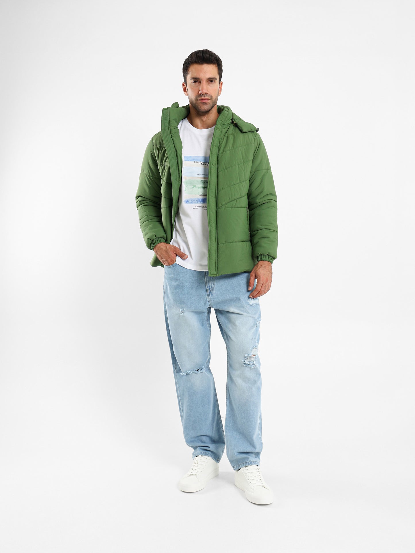 Waterproof Relaxed Fit Bomber Jacket