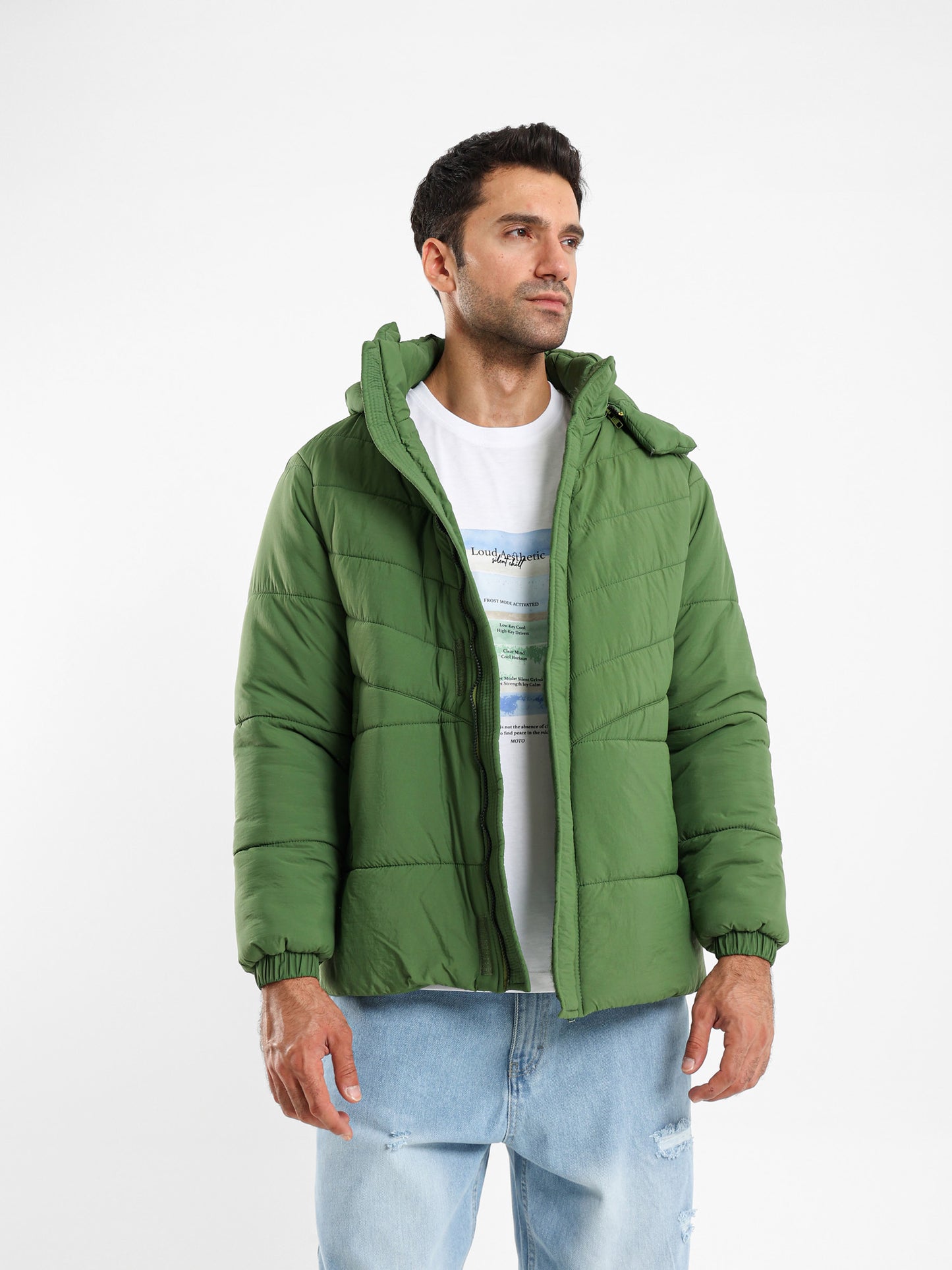 Waterproof Relaxed Fit Bomber Jacket