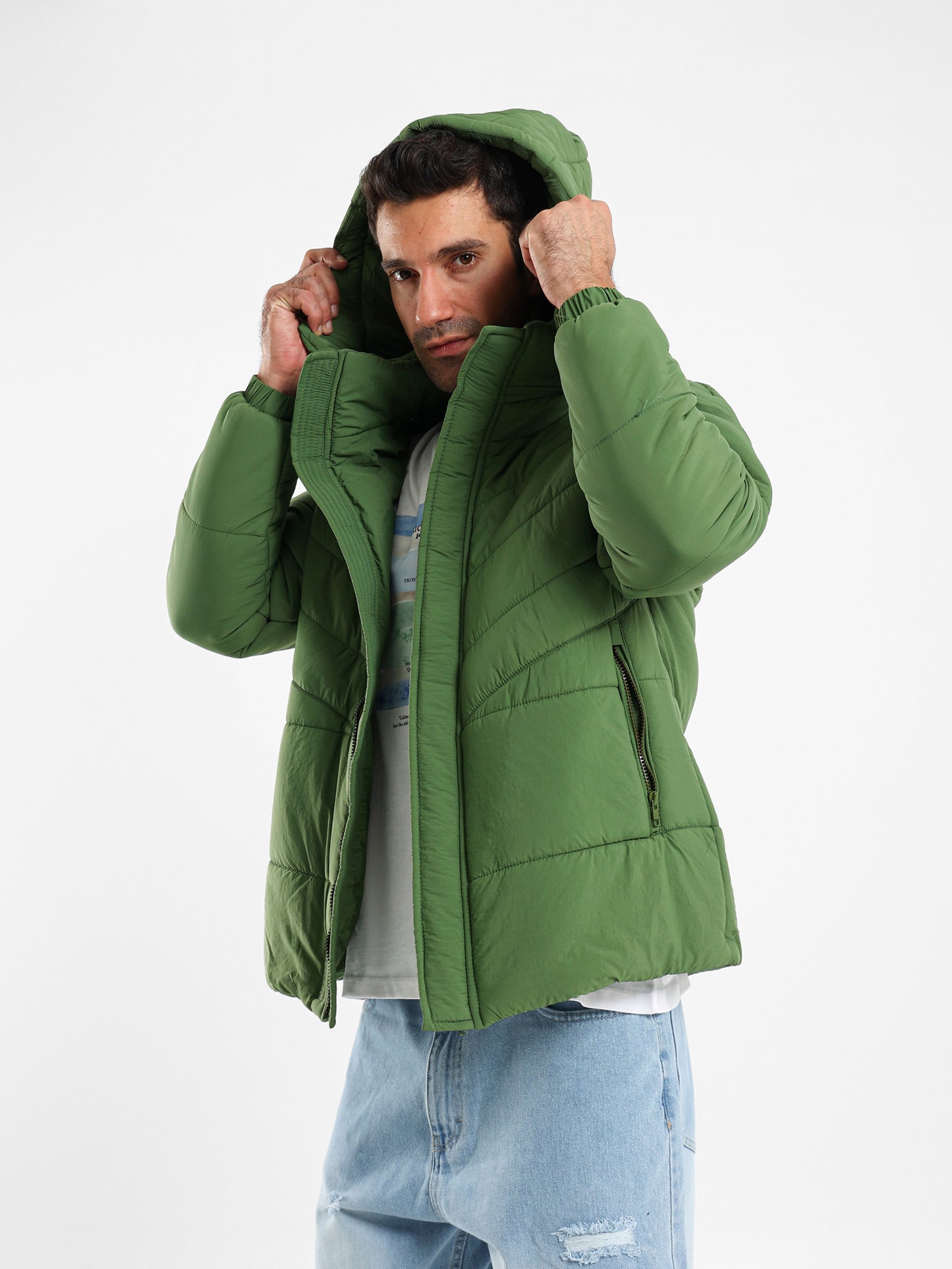 Waterproof Relaxed Fit Bomber Jacket