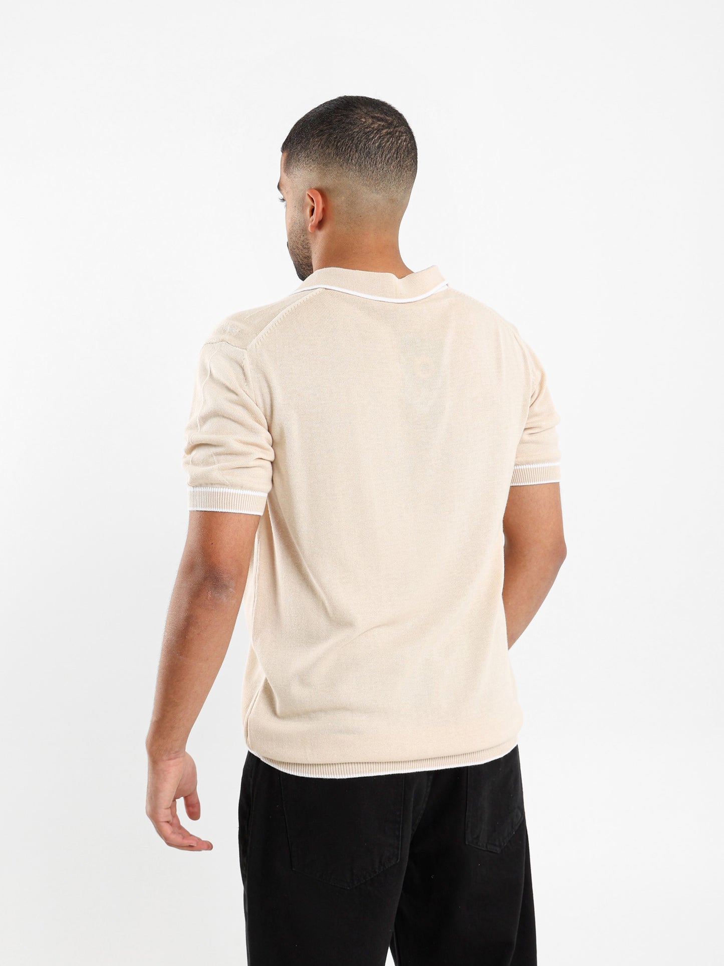 V-neck Polo Shirt