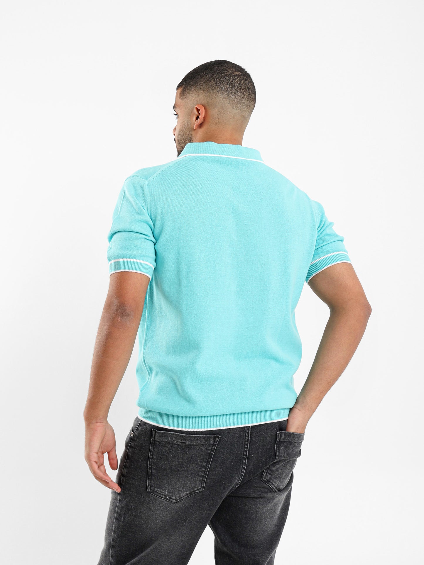 V-neck Polo Shirt