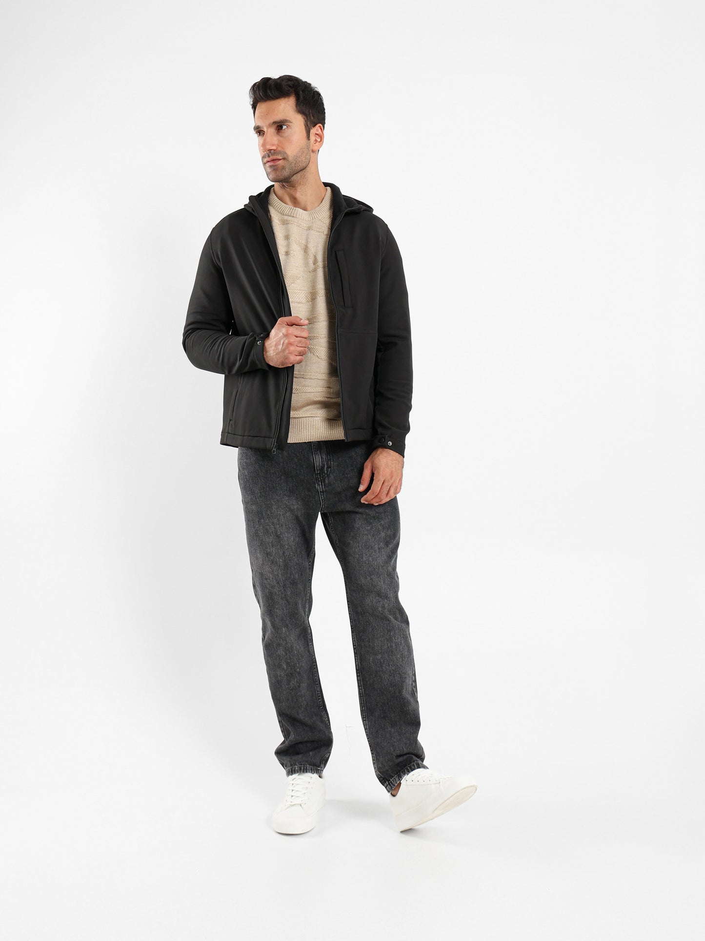Hooded Fur-Lined Puffer Jacket