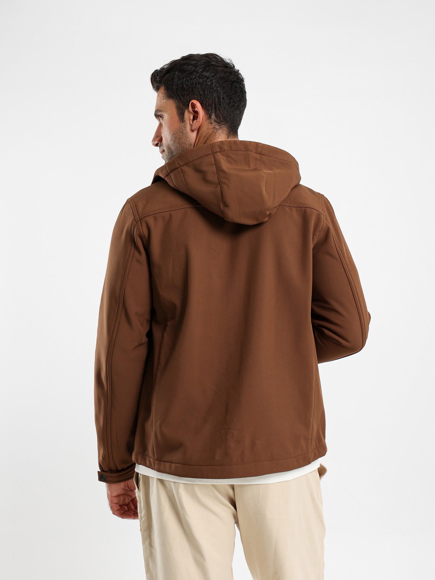 Hooded Fur-Lined Puffer Jacket