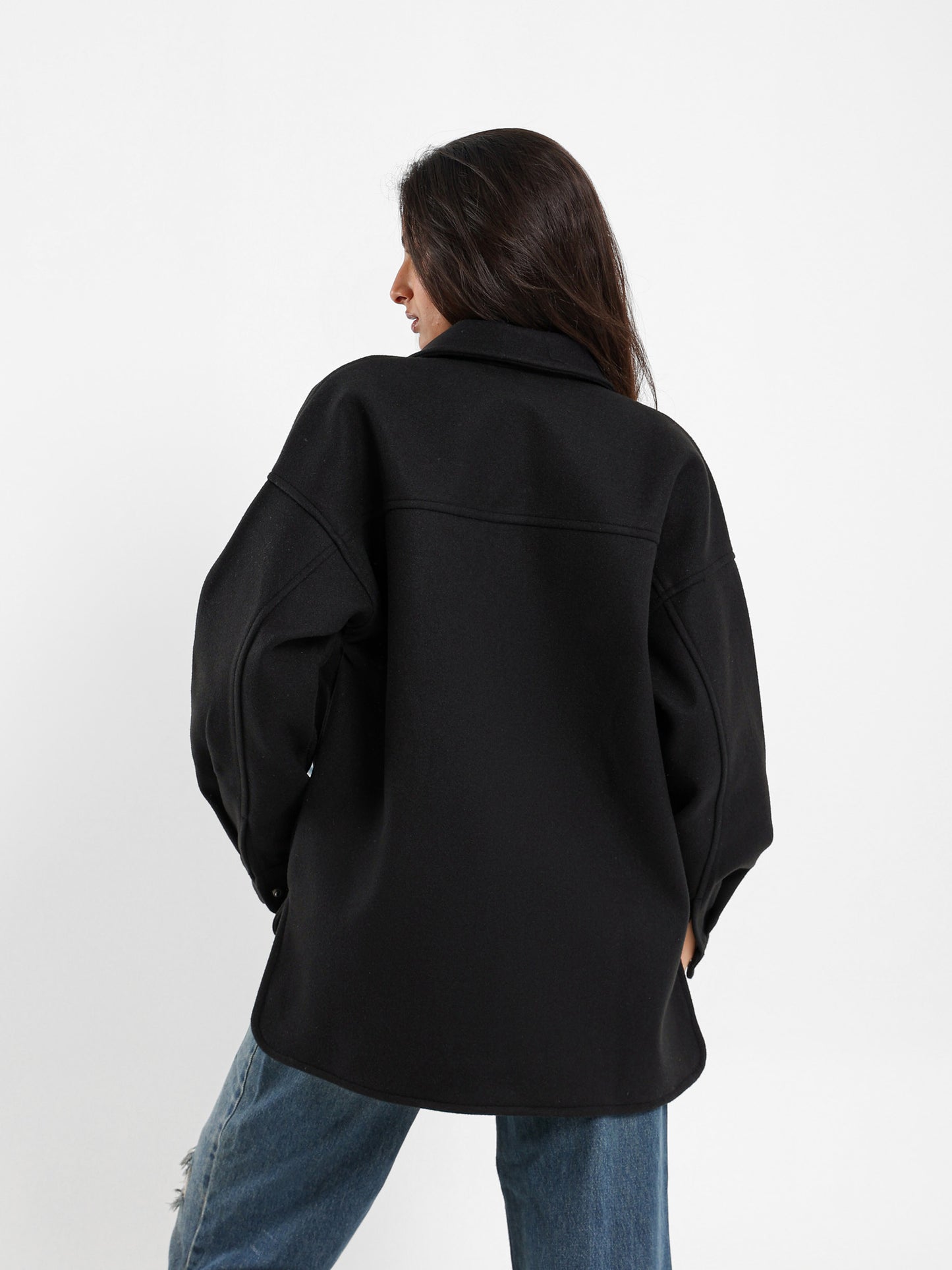 Soft Goukh Oversized Overshirt