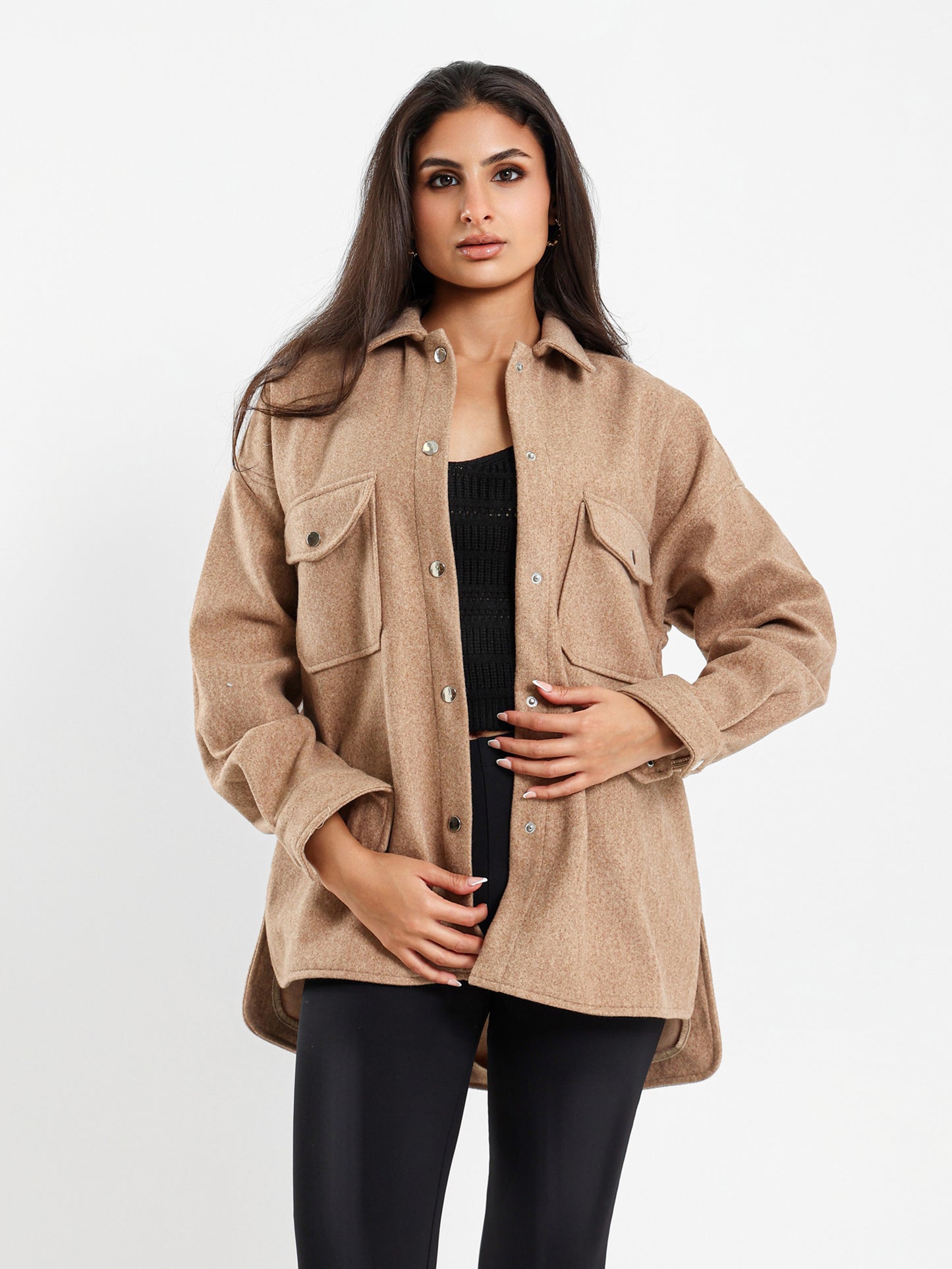 Soft Goukh Oversized Overshirt