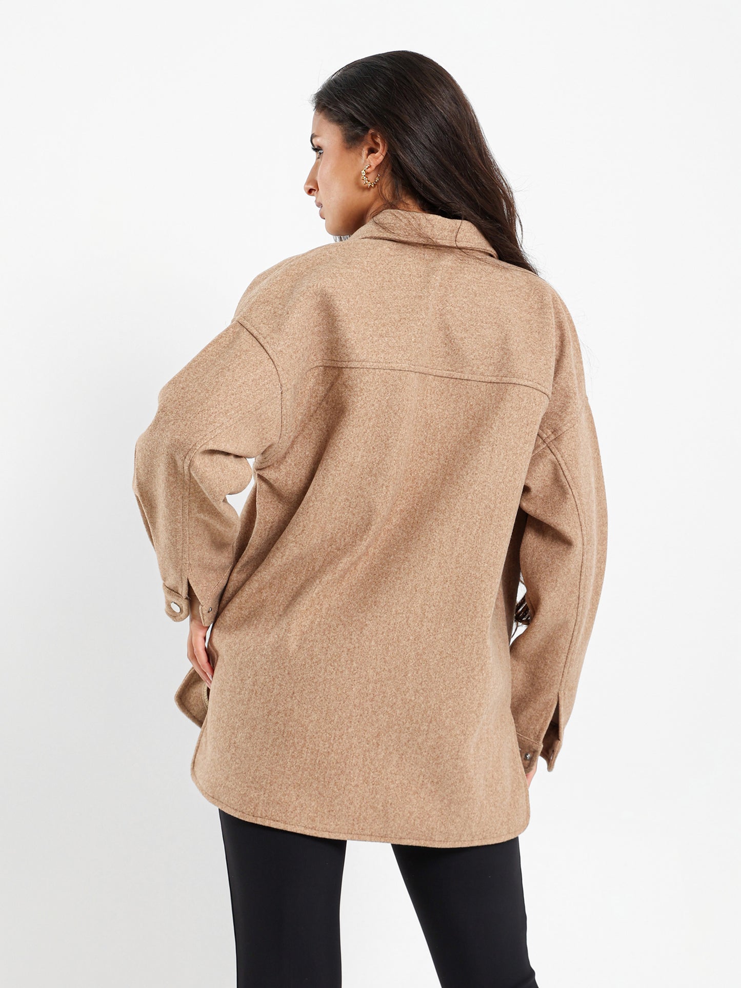 Soft Goukh Oversized Overshirt