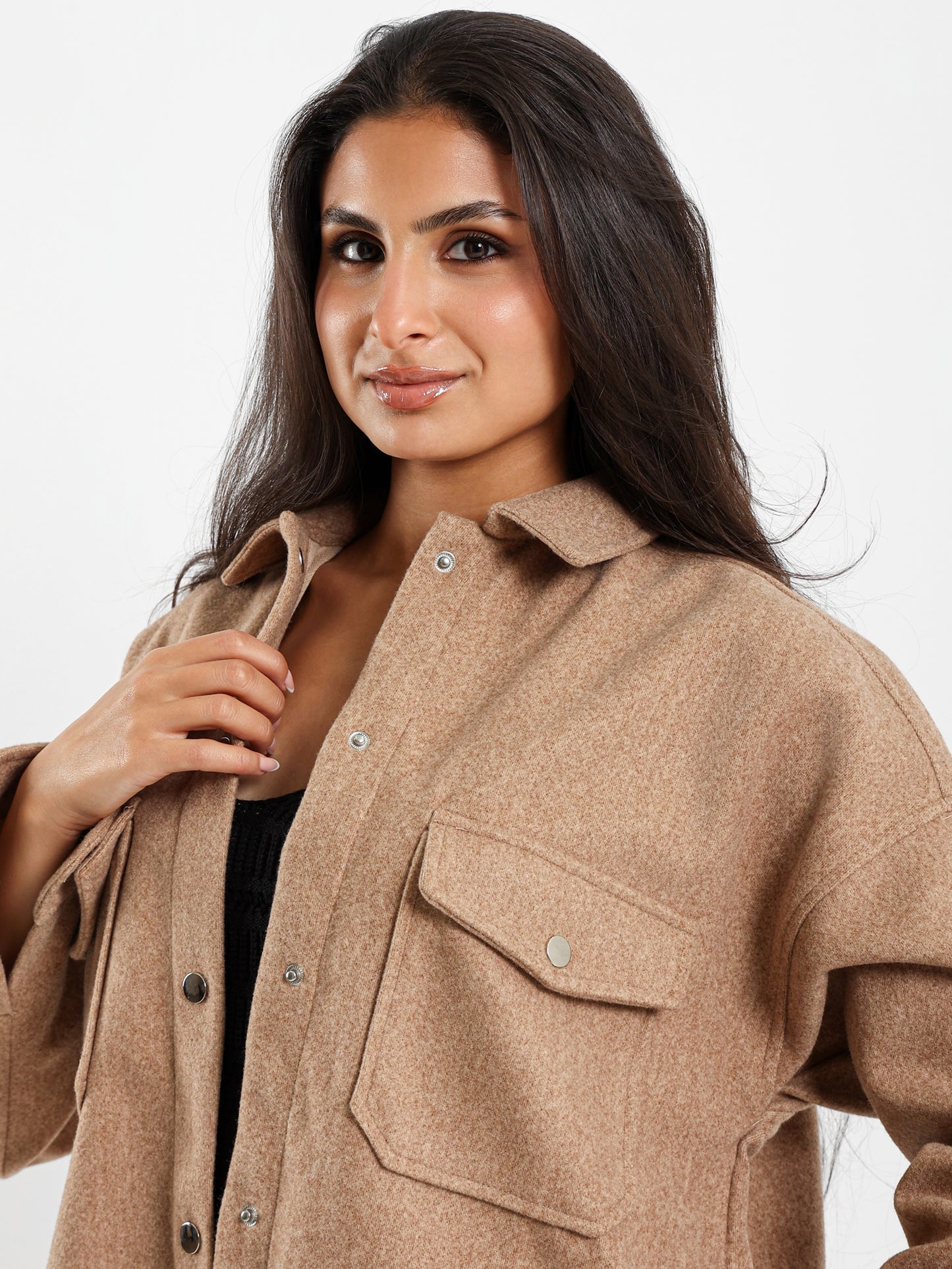 Soft Goukh Oversized Overshirt