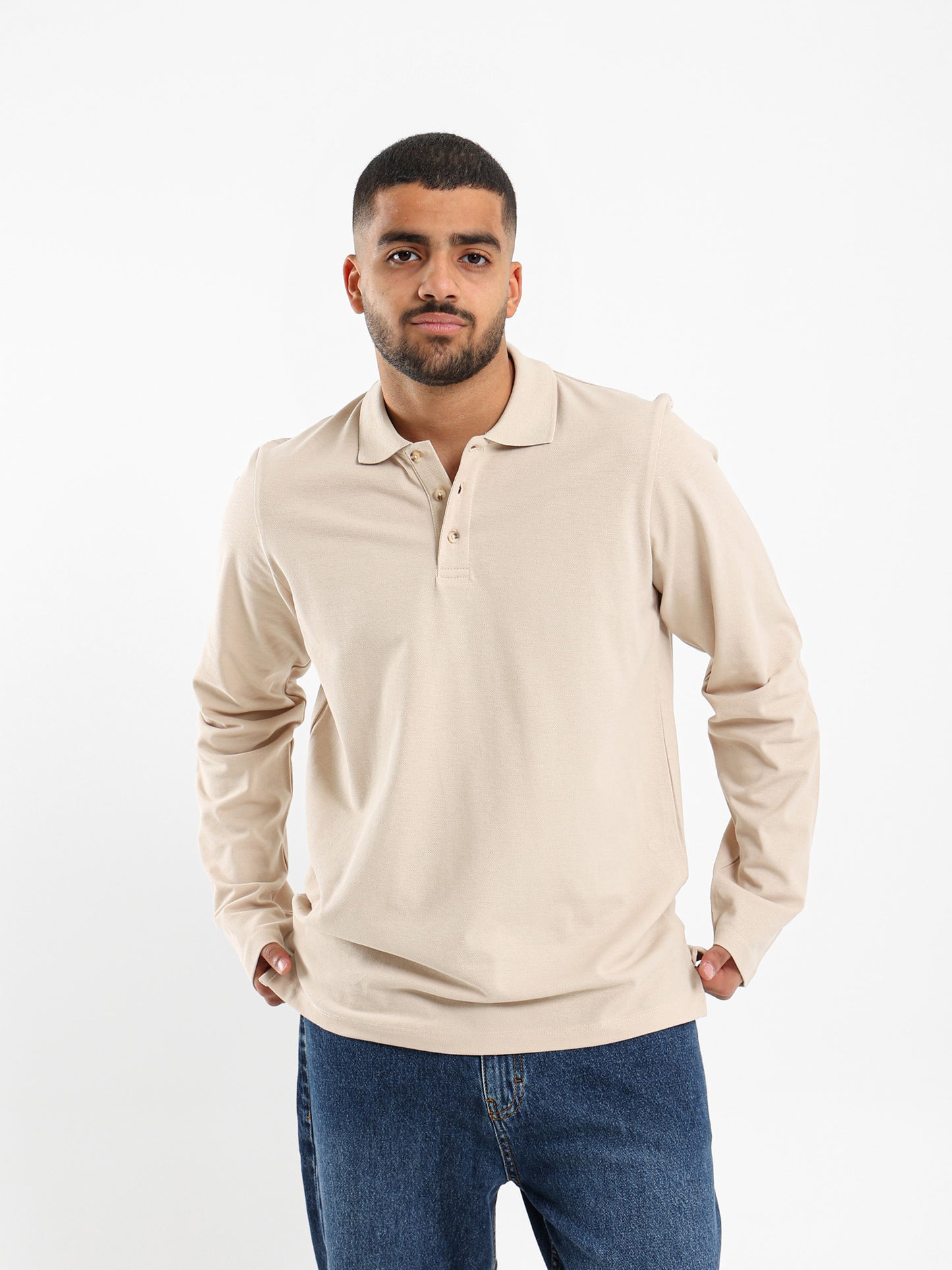 Long Sleeves Polo Shirt