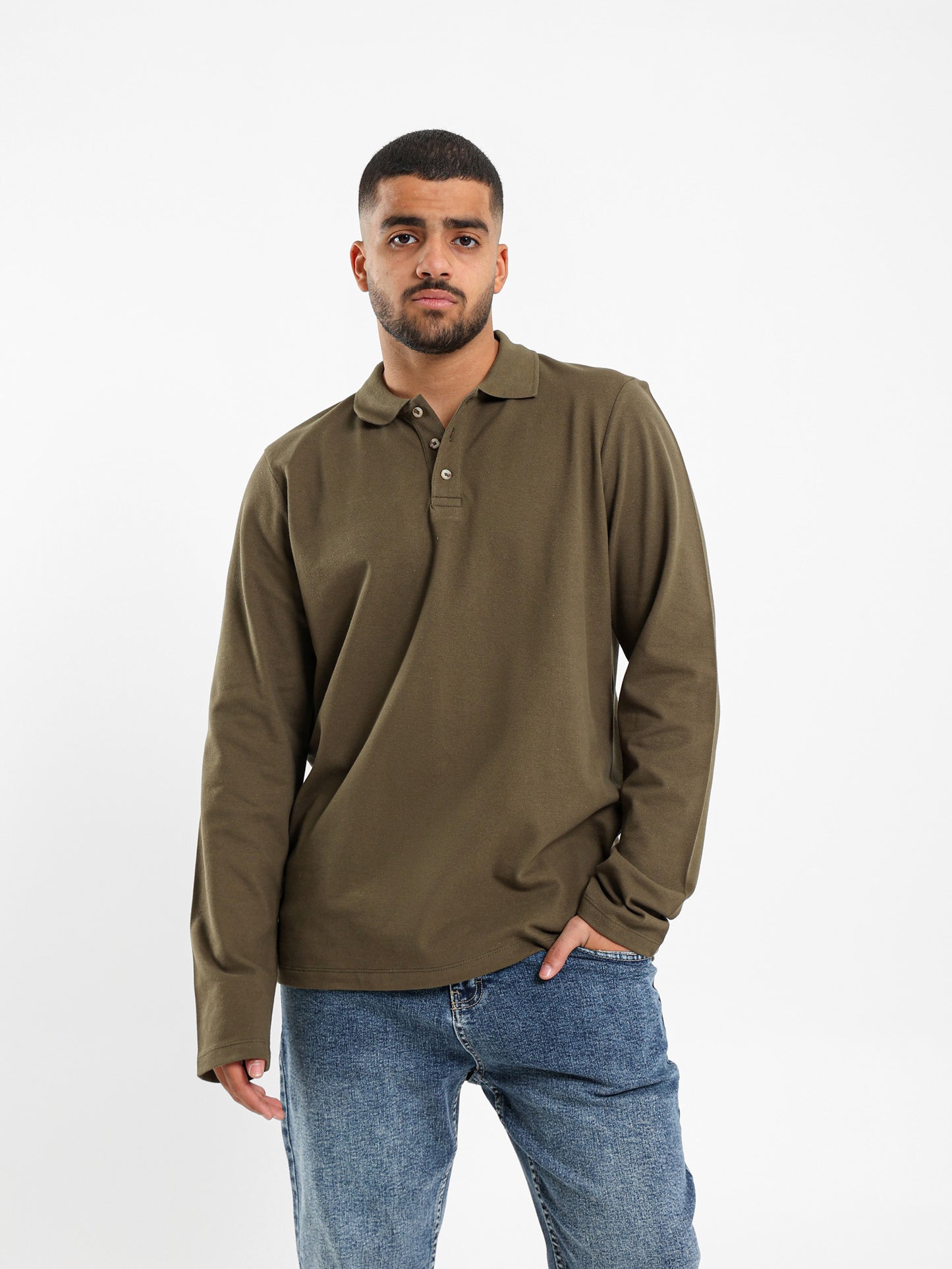 Long Sleeves Polo Shirt