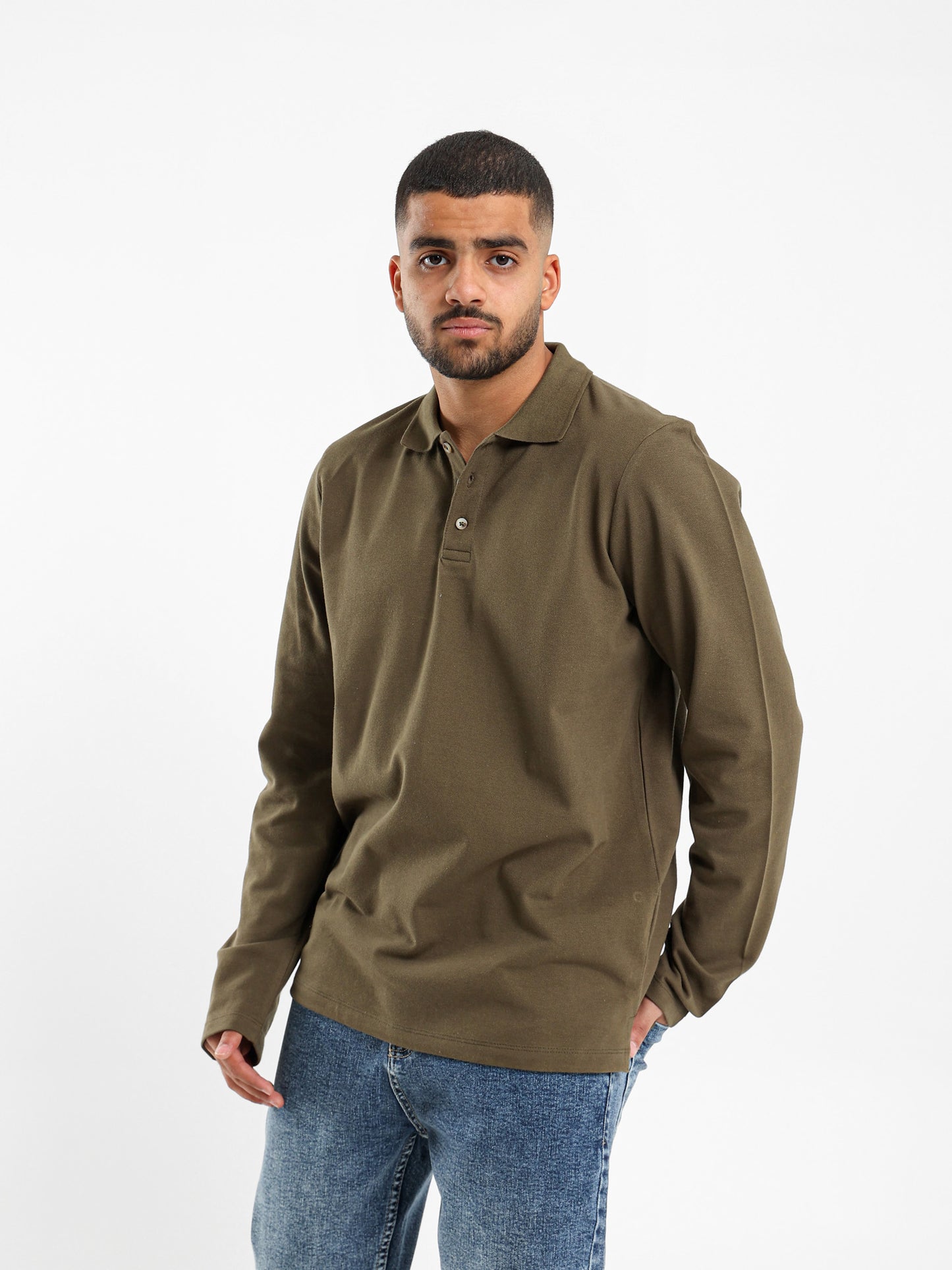 Long Sleeves Polo Shirt