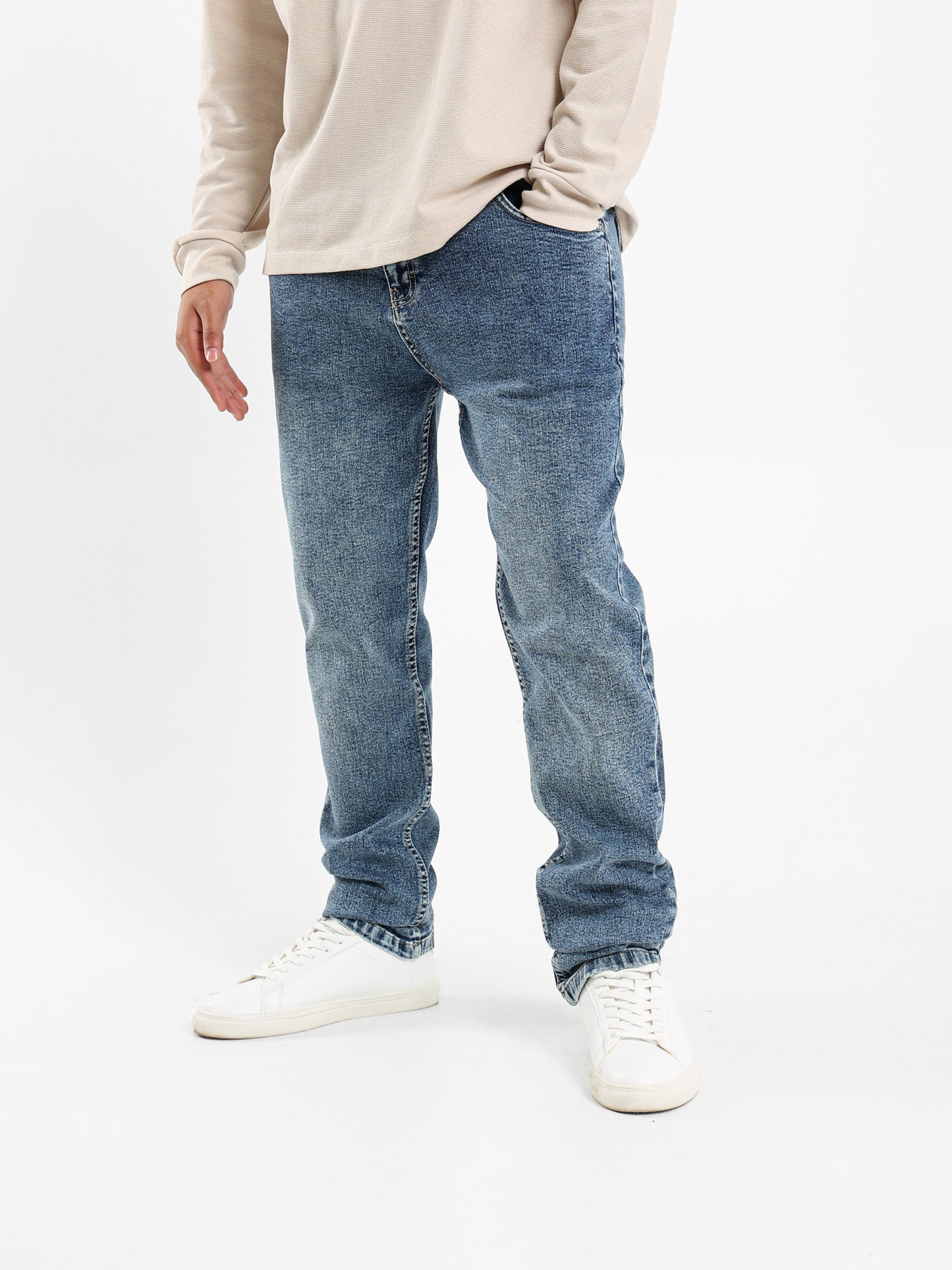 Slim Fit Denim Pants