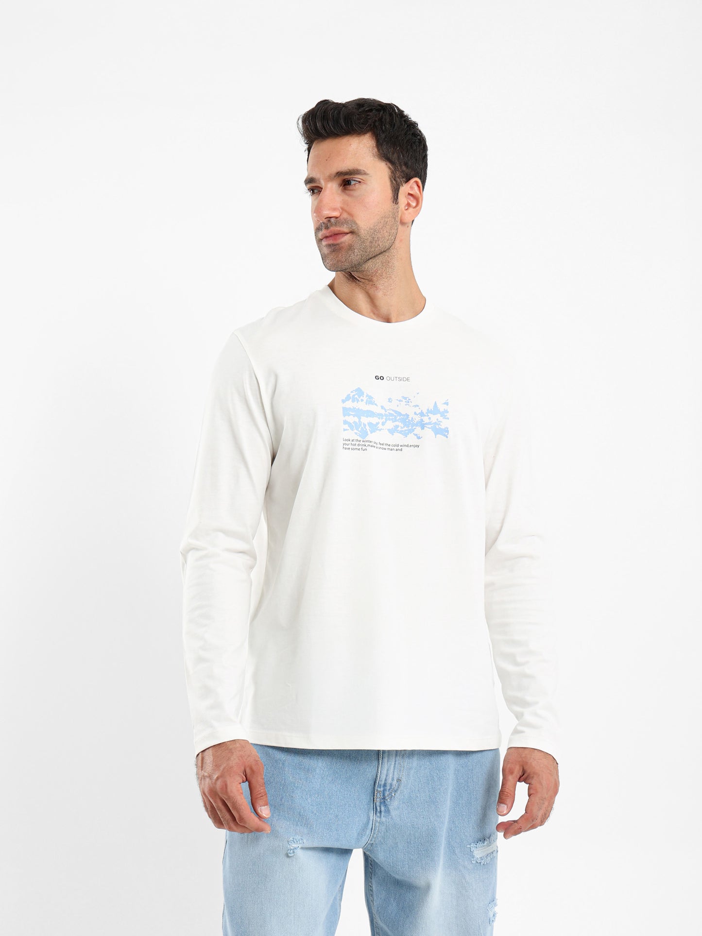 Long Sleeve Round Neck T-Shirt