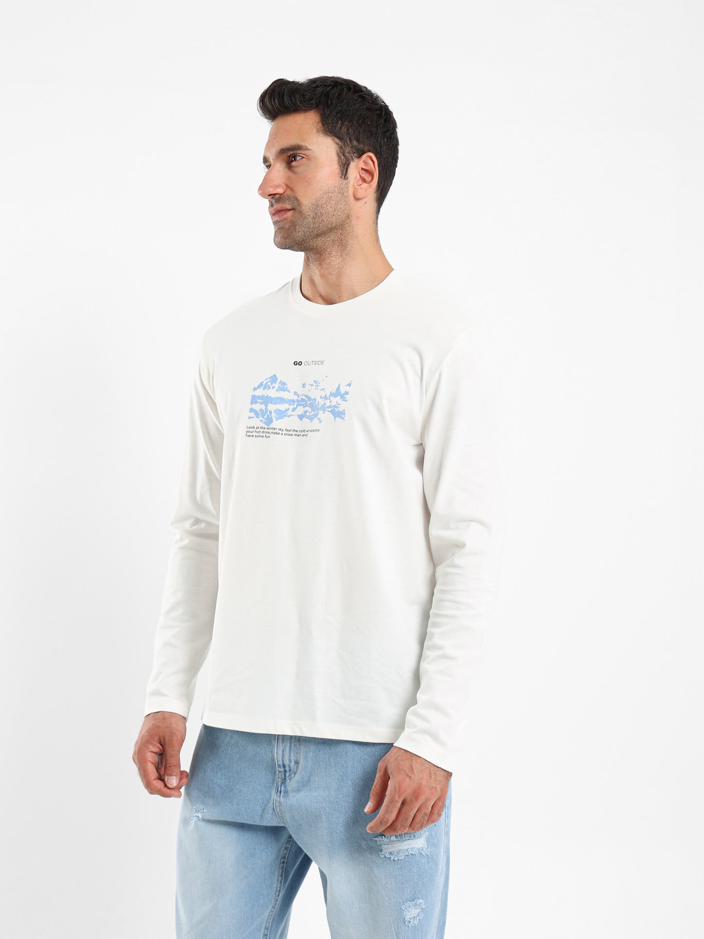 Long Sleeve Round Neck T-Shirt