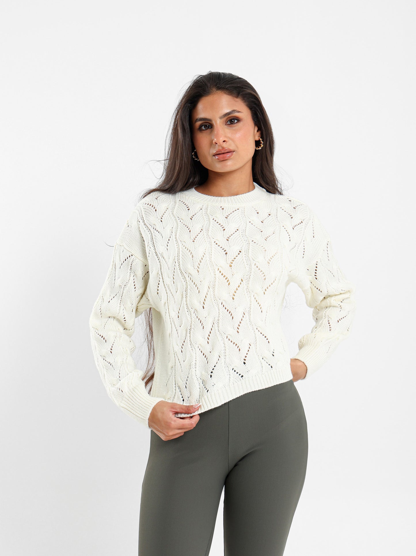 Cable Knit Pullover