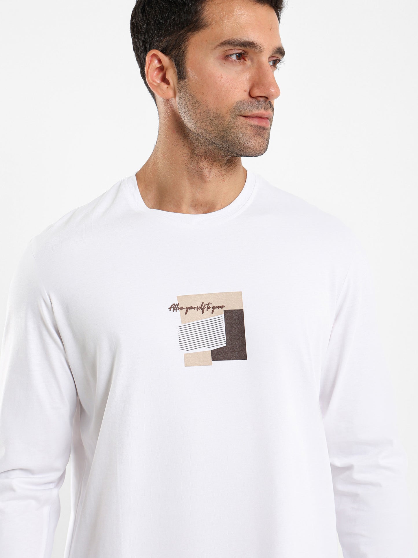 Long Sleeve Round Neck T-Shirt