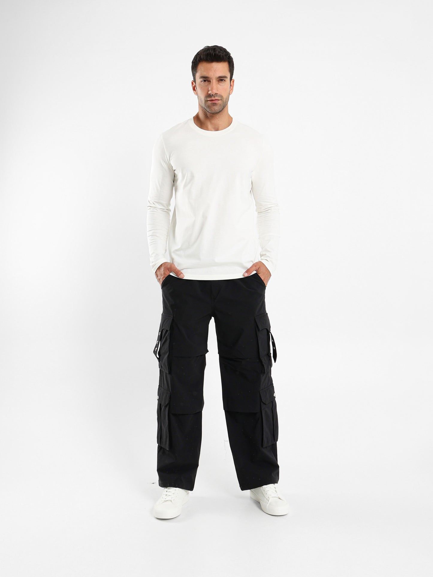 Regular Fit Heavy Jersey Long Sleeve T-Shirt