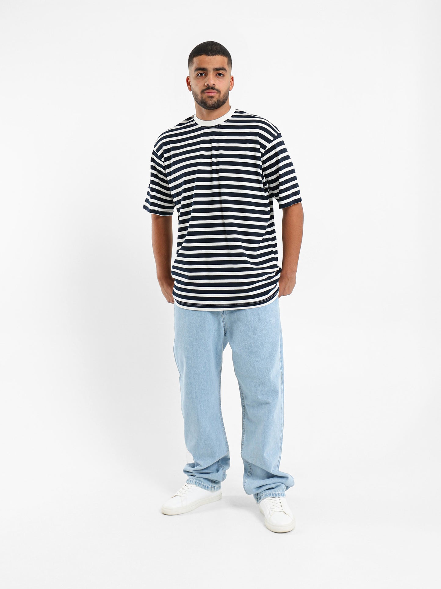 Striped Crew Neck T-Shirt