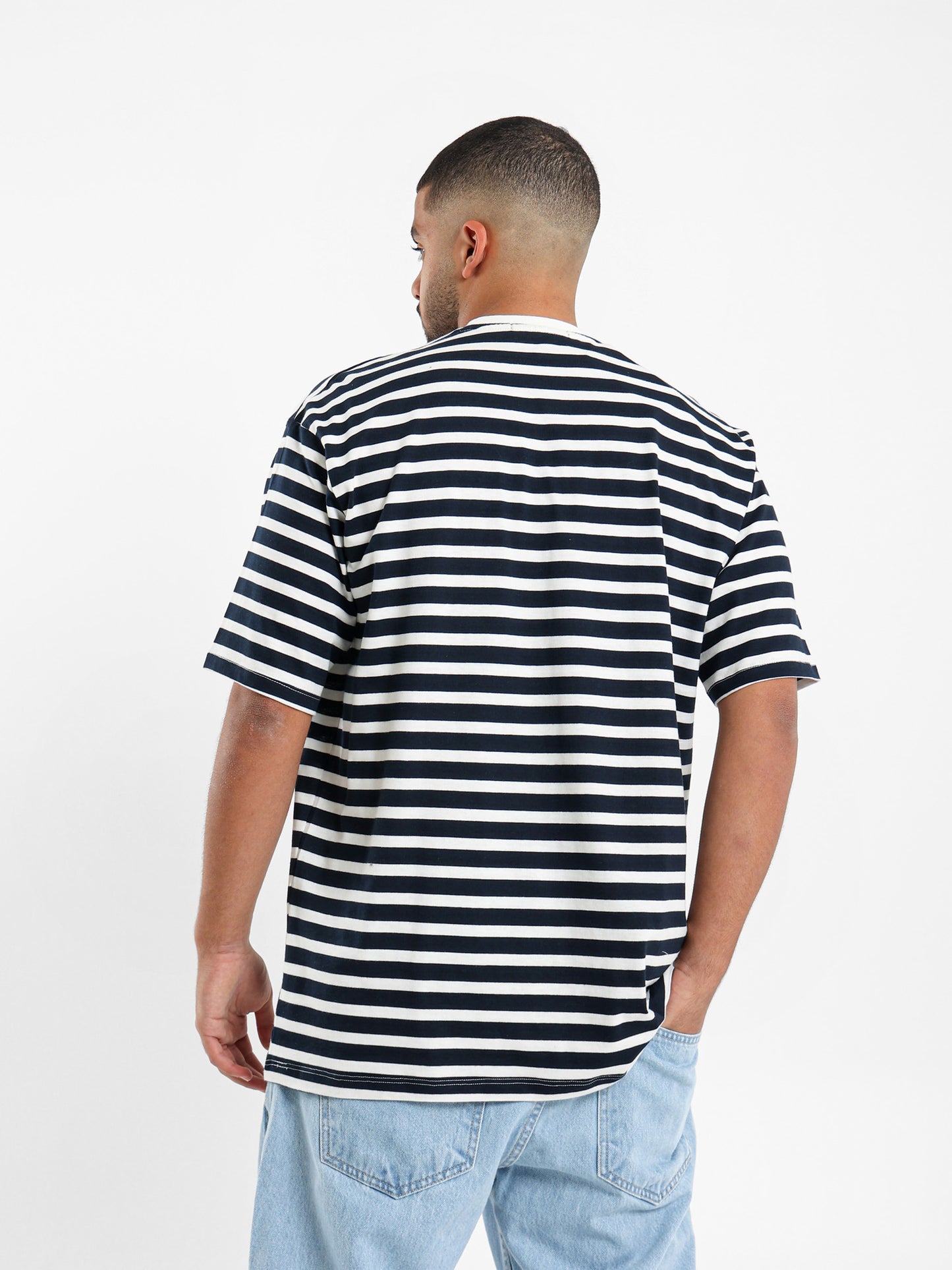 Striped Crew Neck T-Shirt