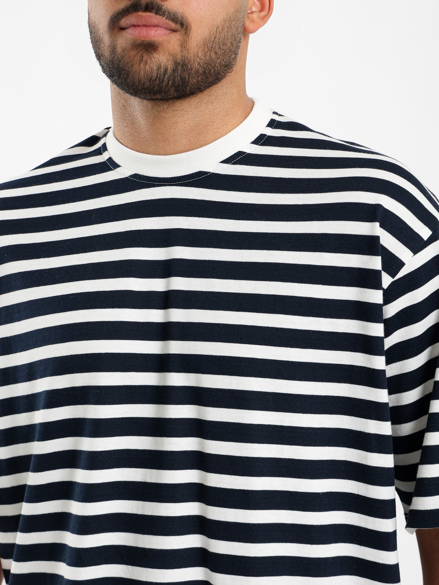 Striped Crew Neck T-Shirt
