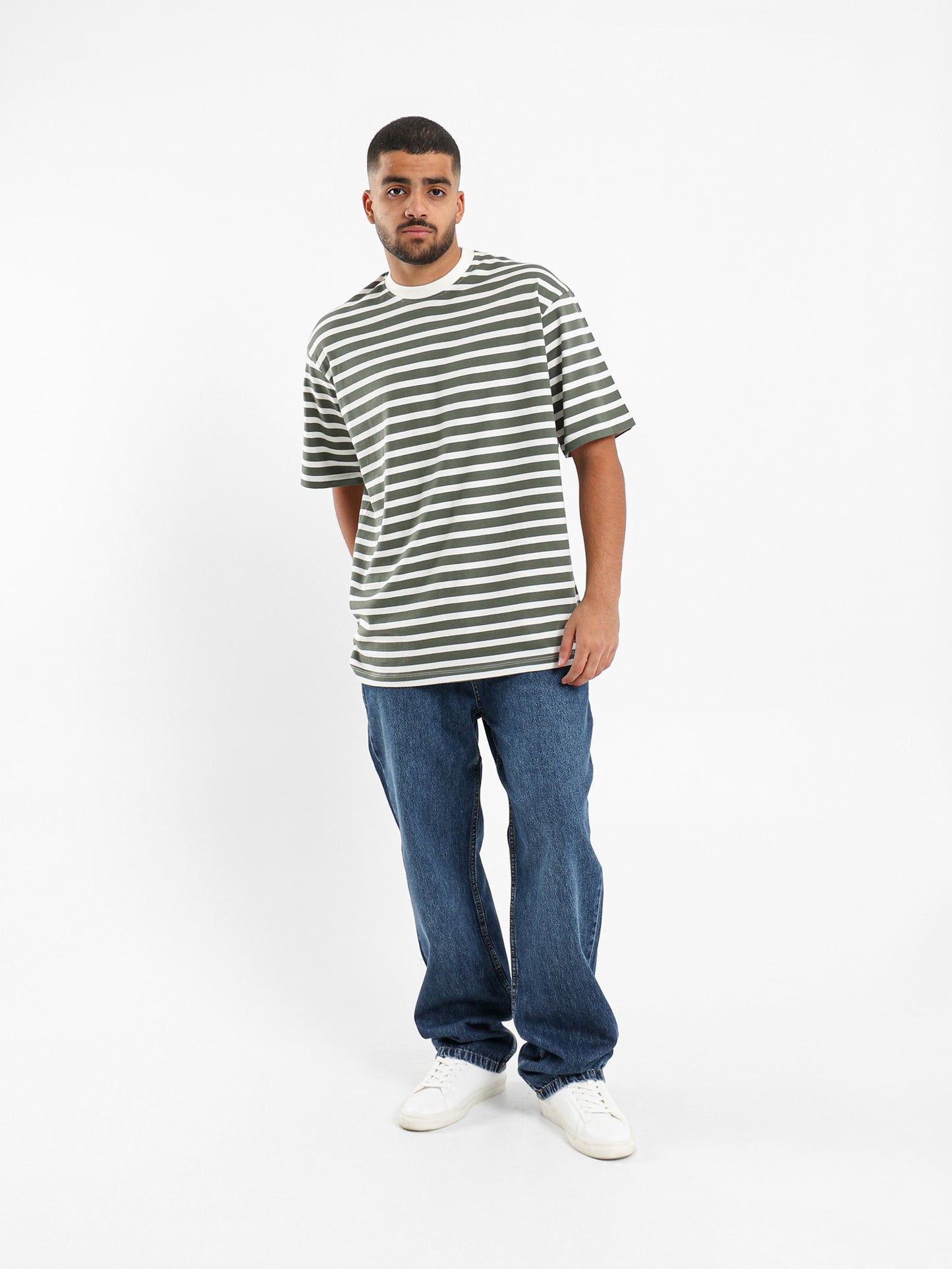 Striped Crew Neck T-Shirt