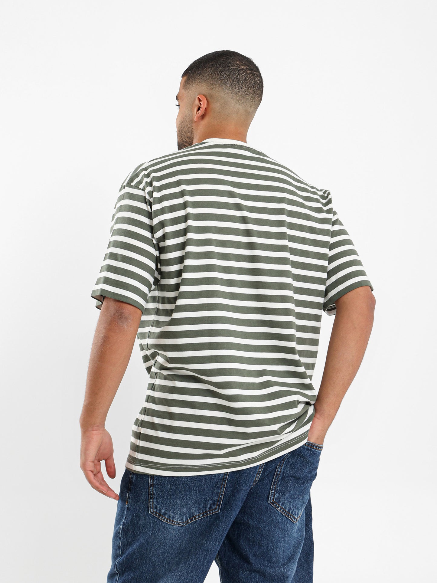 Striped Crew Neck T-Shirt