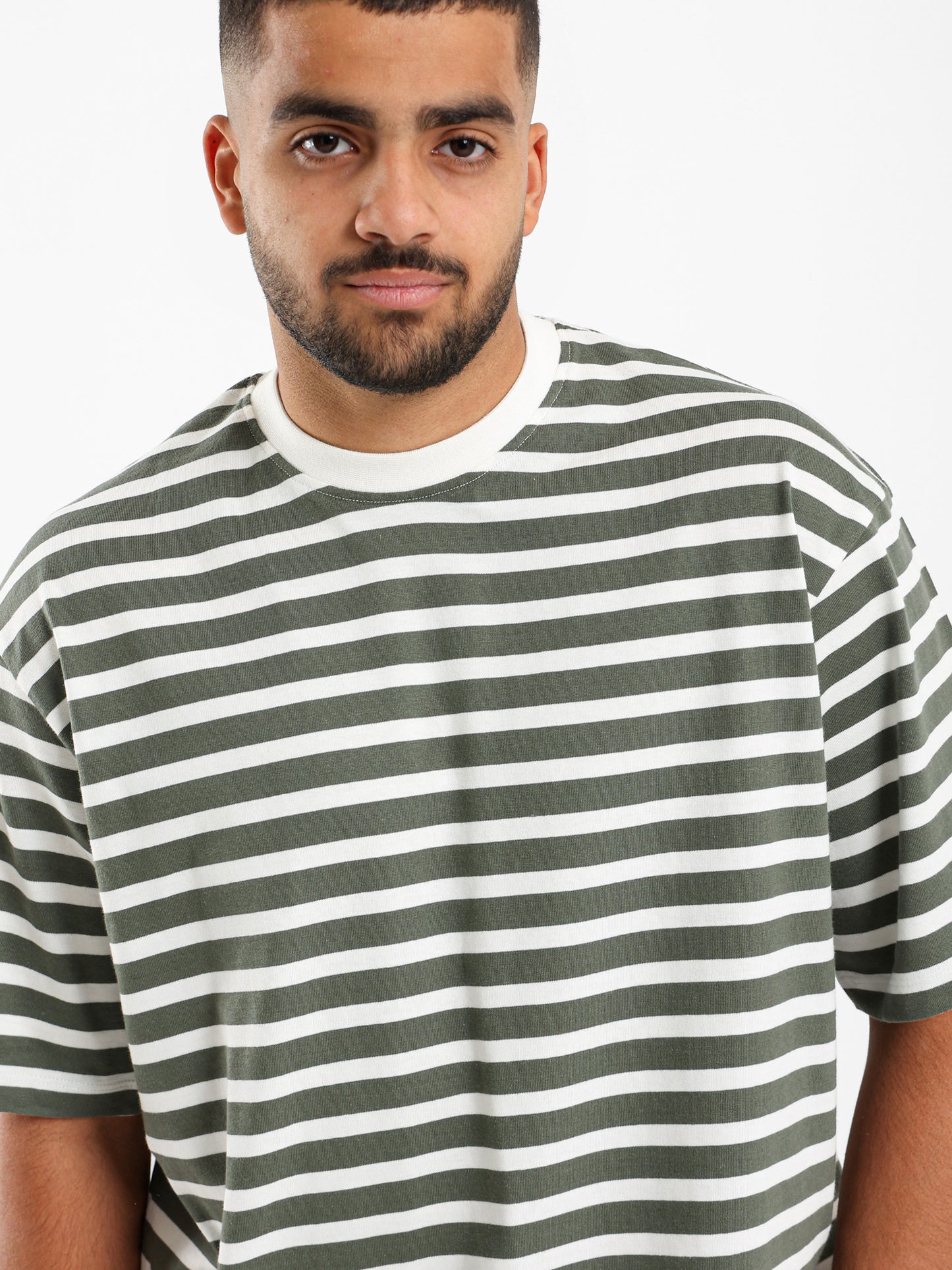 Striped Crew Neck T-Shirt