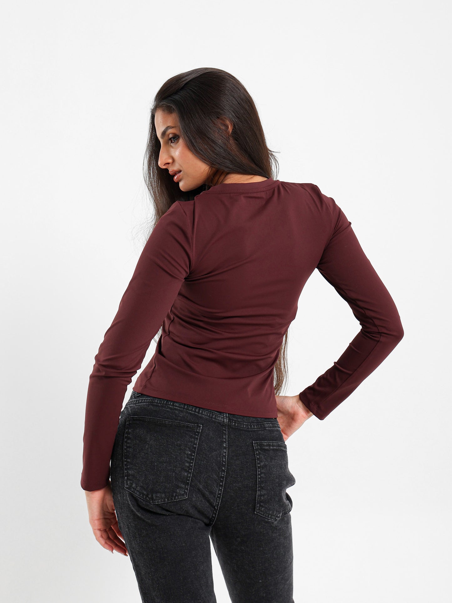 Polyamide Round Neck Top