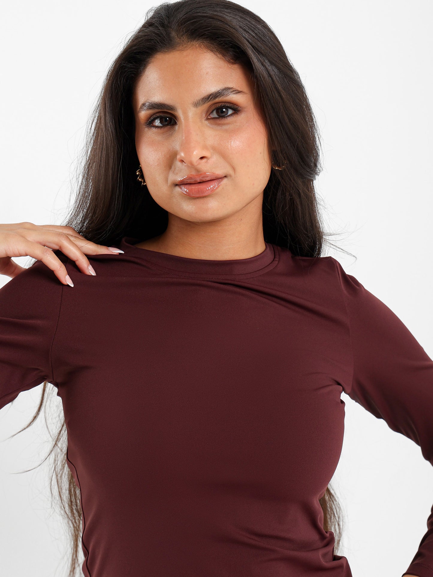 Polyamide Round Neck Top