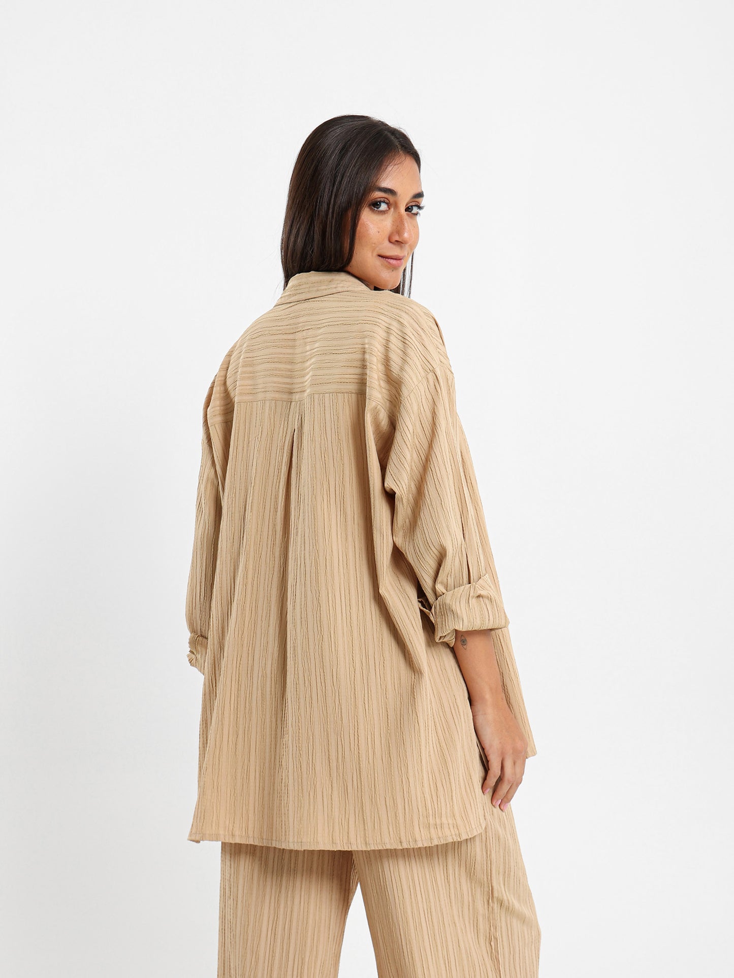 Textured Loose Shirt