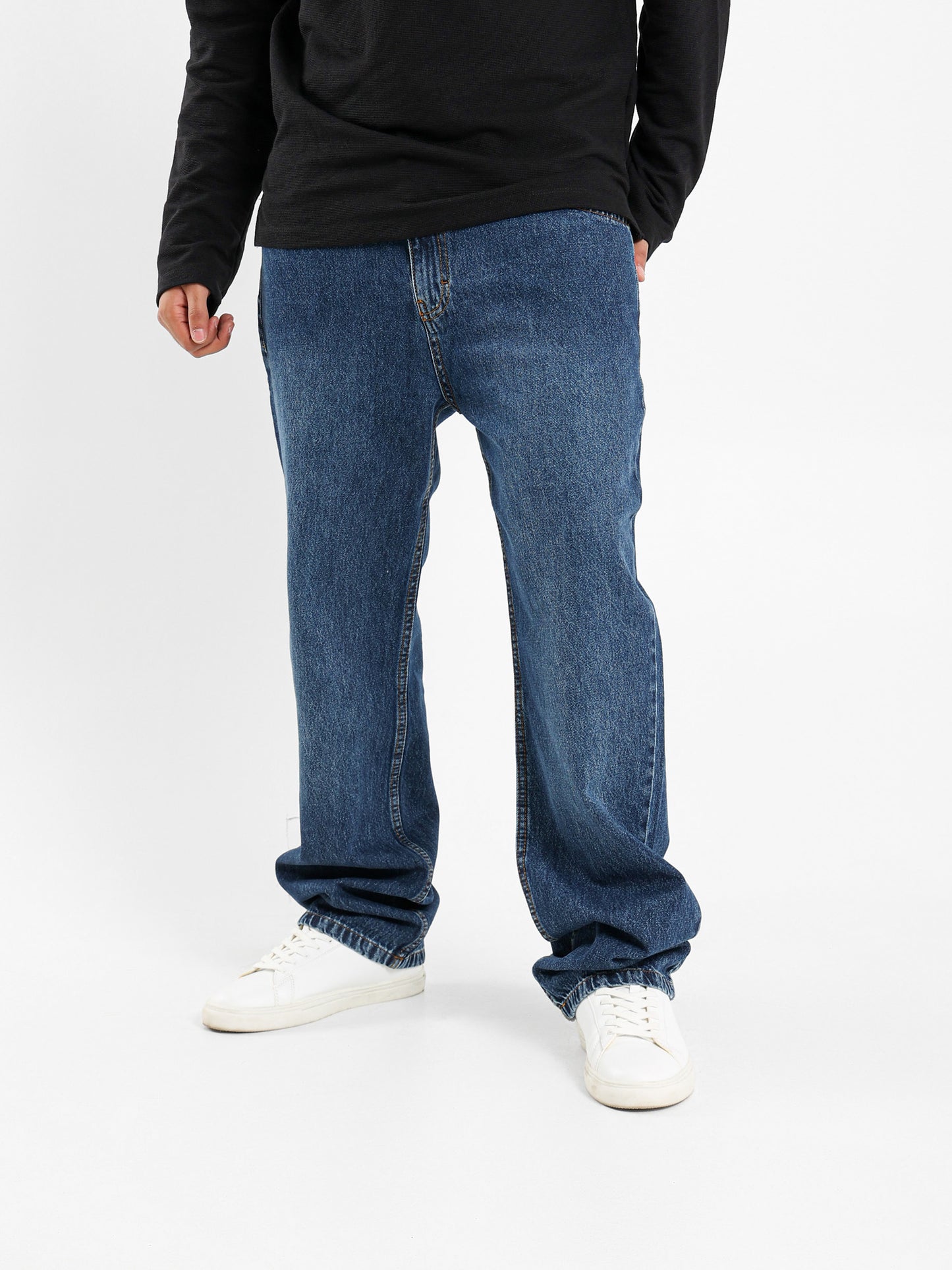 Regular Fit Denim Pants