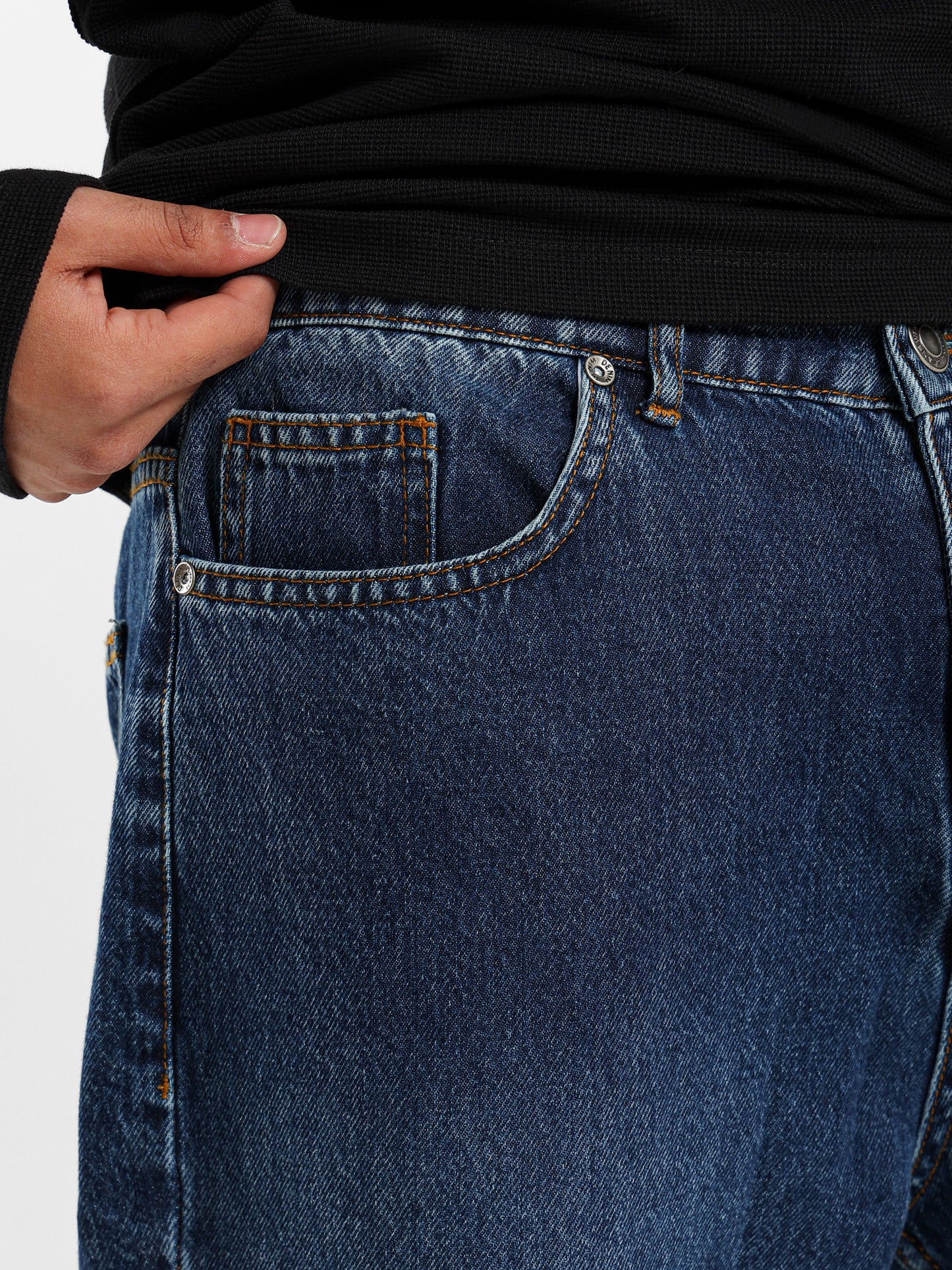 Regular Fit Denim Pants