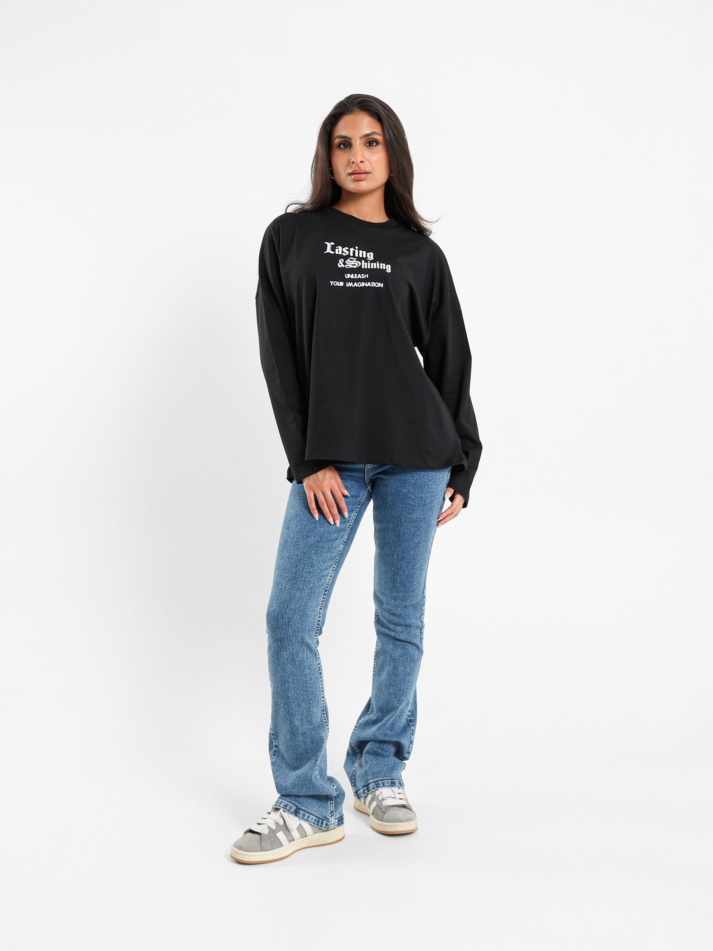 Long Sleeves Oversized T-Shirt