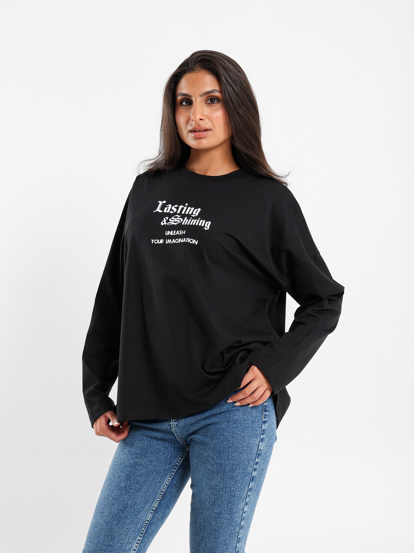 Long Sleeves Oversized T-Shirt