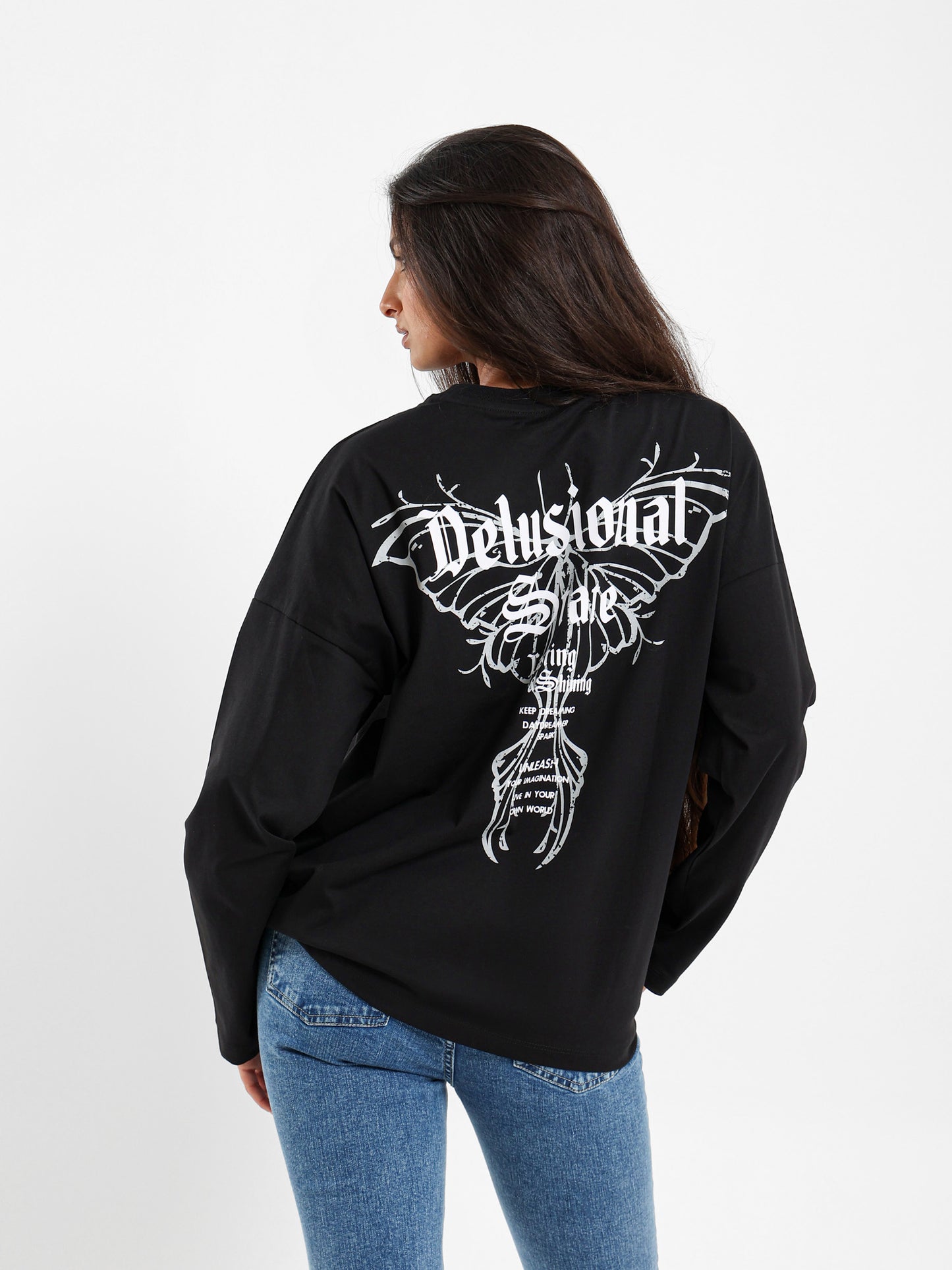 Long Sleeves Oversized T-Shirt