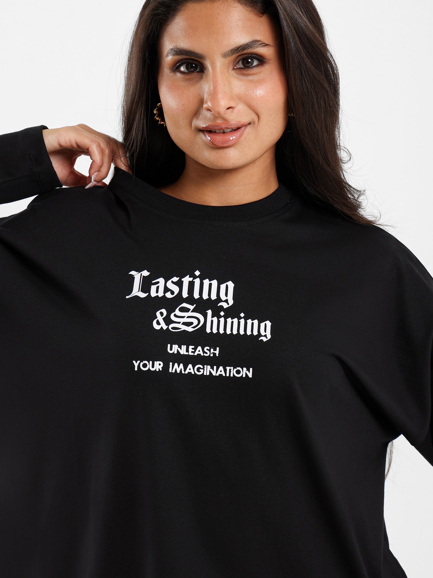 Long Sleeves Oversized T-Shirt