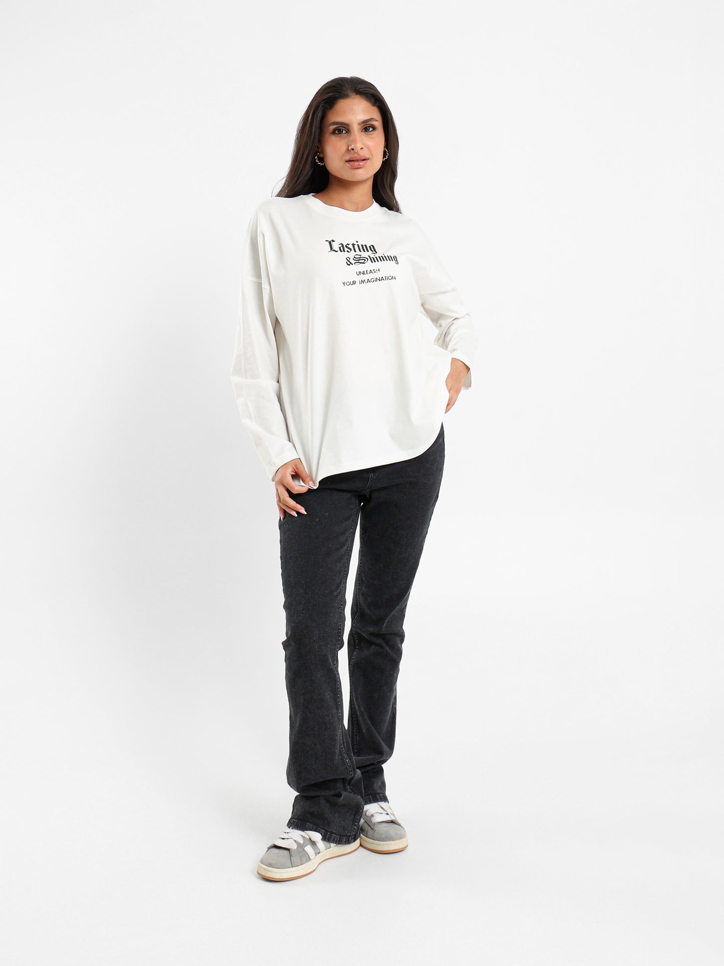 Long Sleeves Oversized T-Shirt