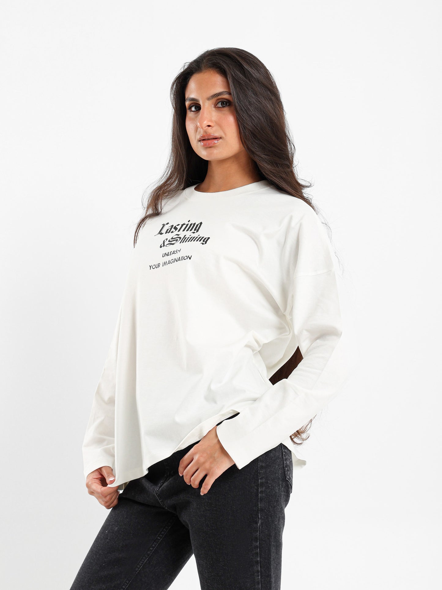 Long Sleeves Oversized T-Shirt