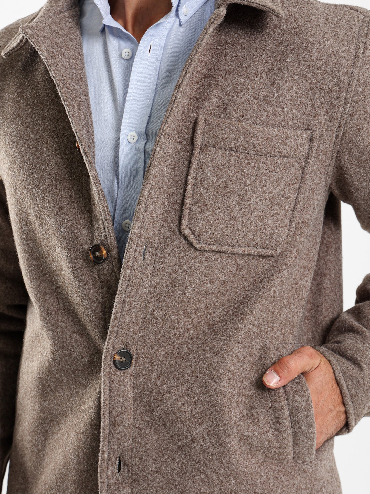Goukh Relaxed Fit Jacket with Pockets