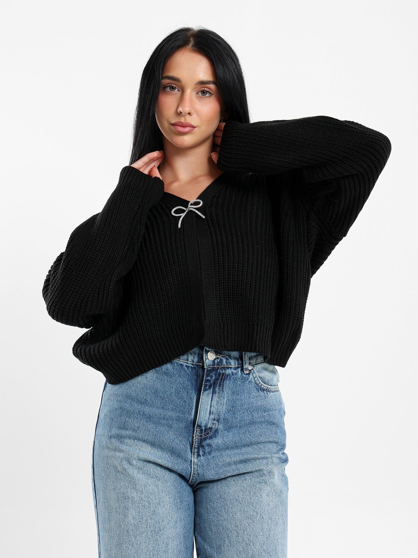 Bow Detail Cardigan