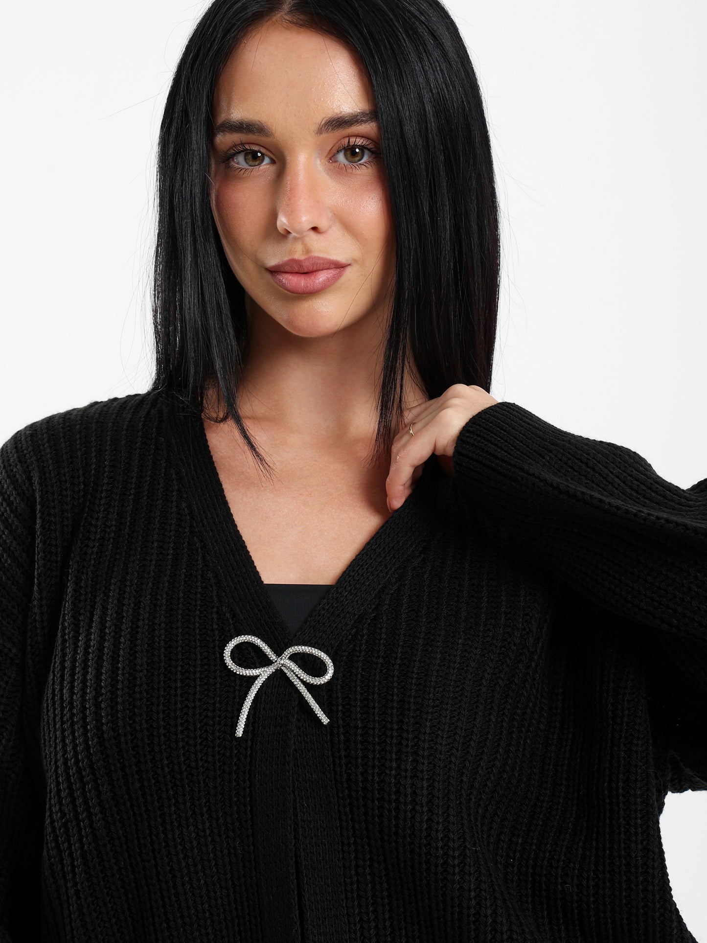 Bow Detail Cardigan