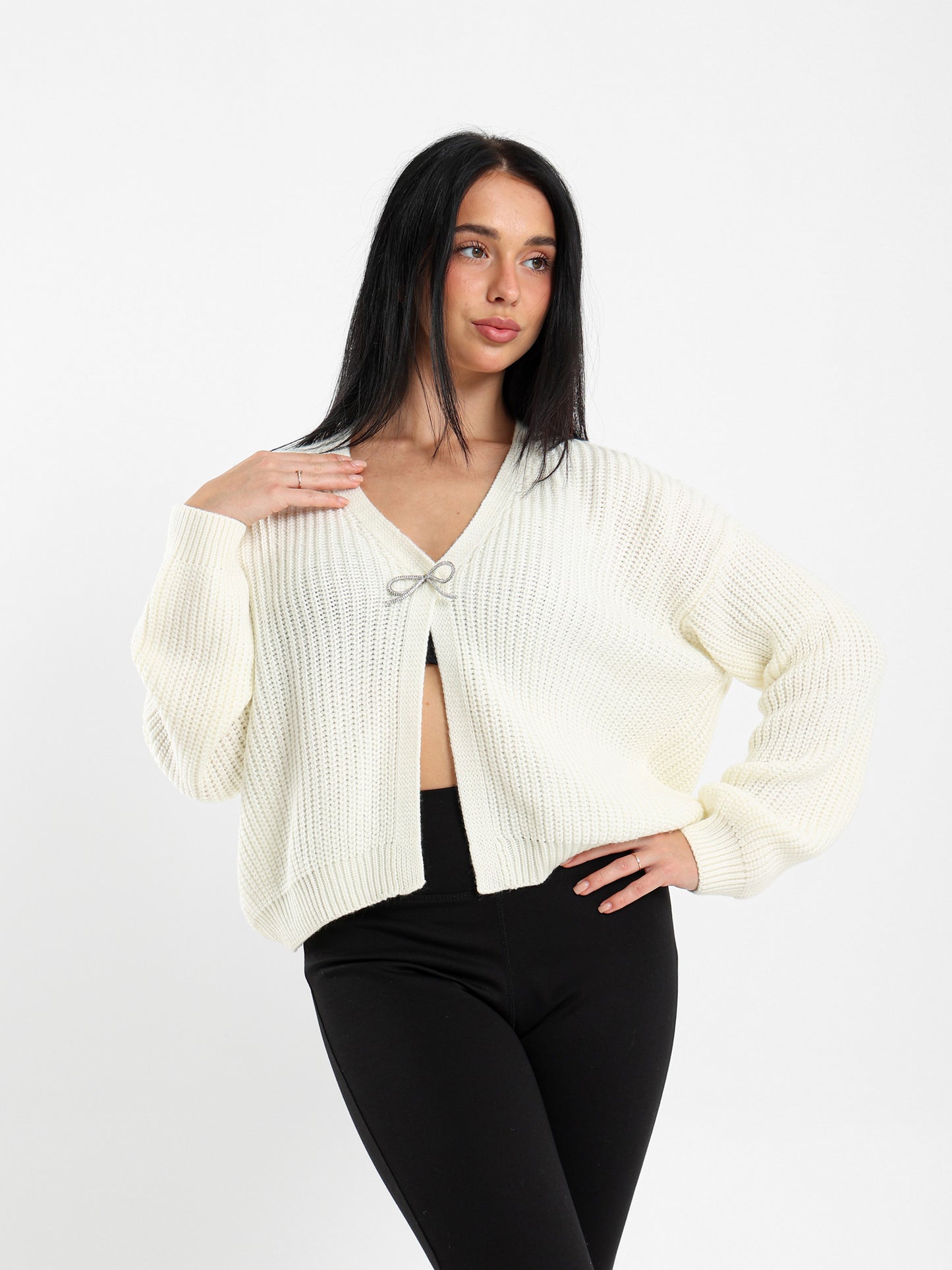 Bow Detail Cardigan
