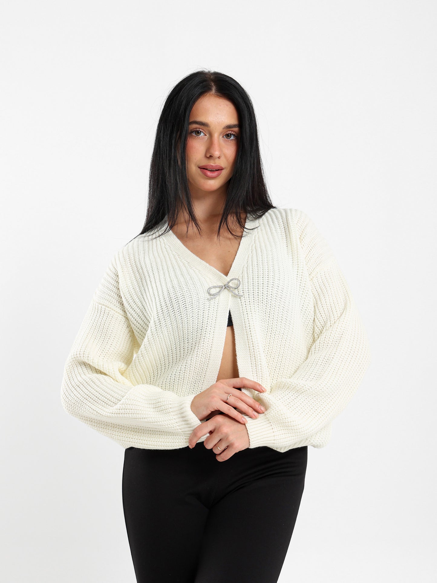 Bow Detail Cardigan