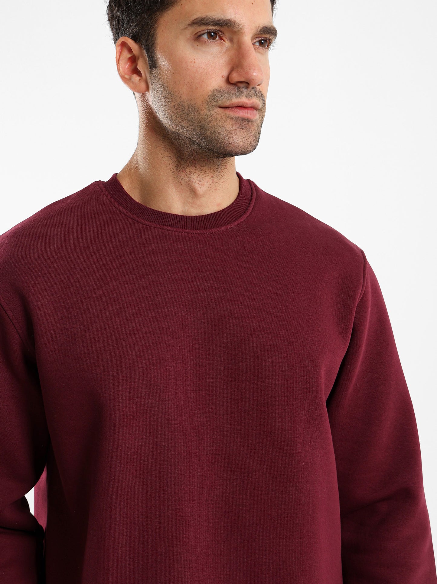 Relaxed Fit Round Neck Sweatshirt