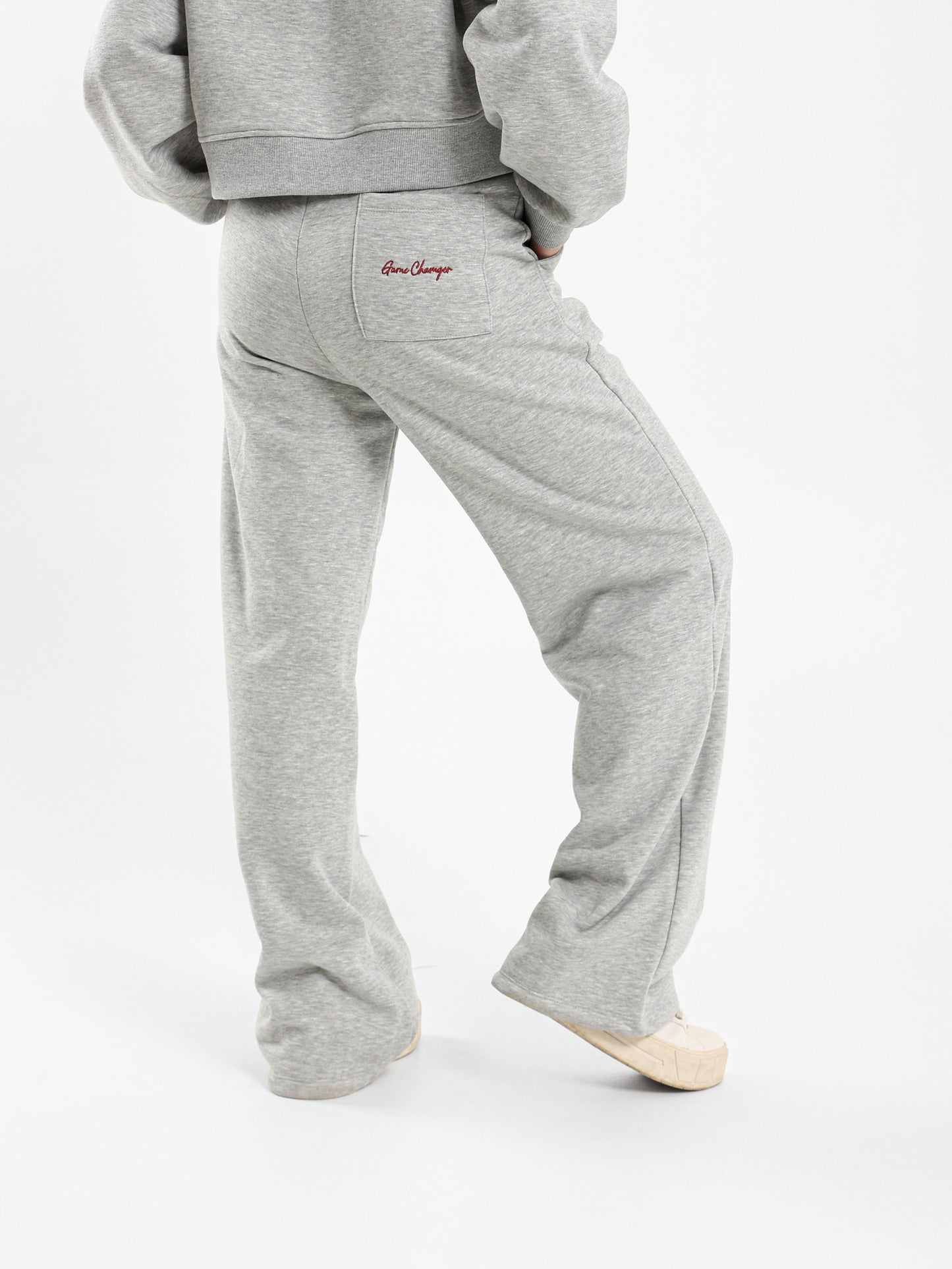 Printed Boxy Wide-Leg Pants