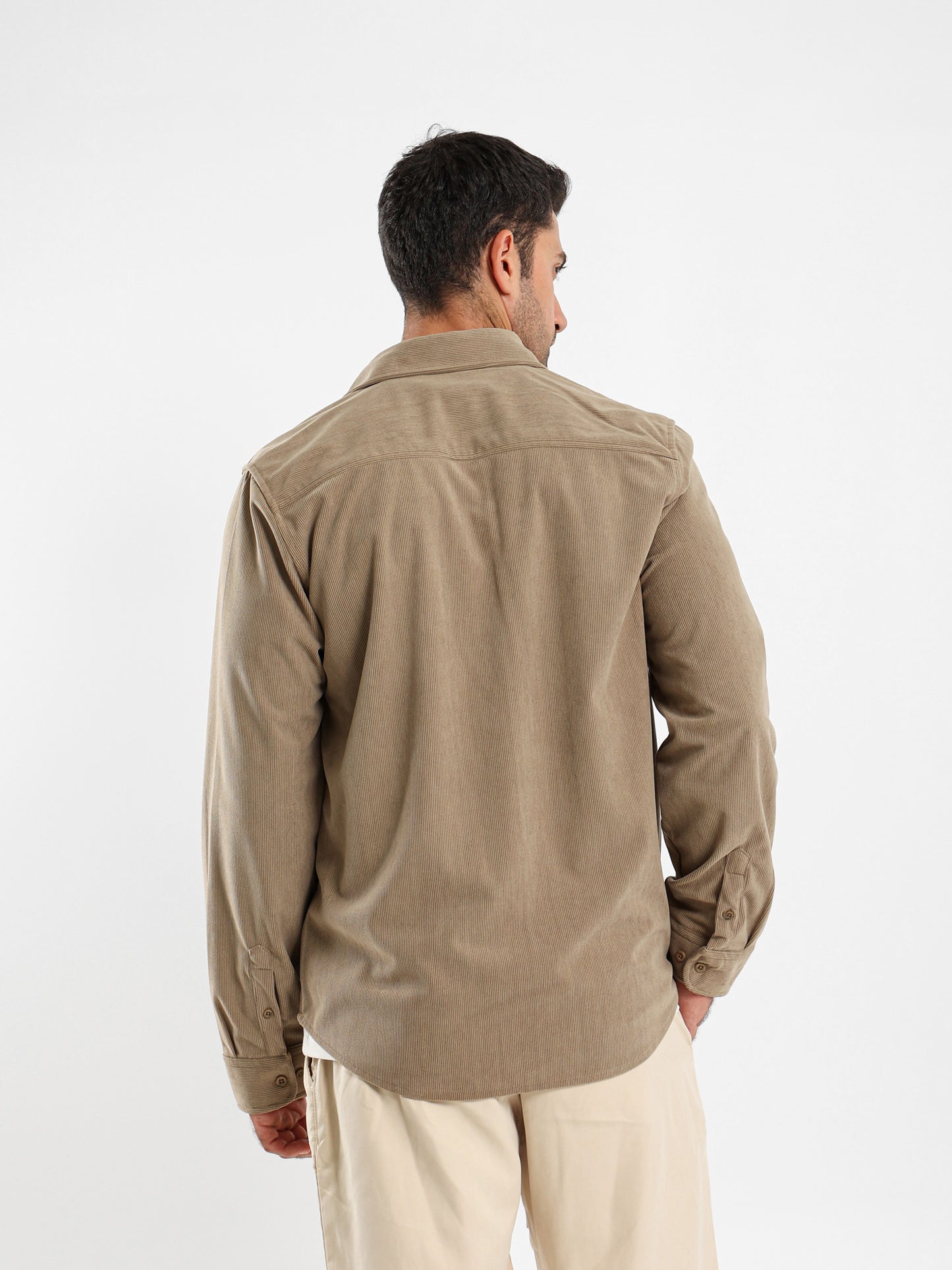 Relaxed Fit Corduroy Shirt