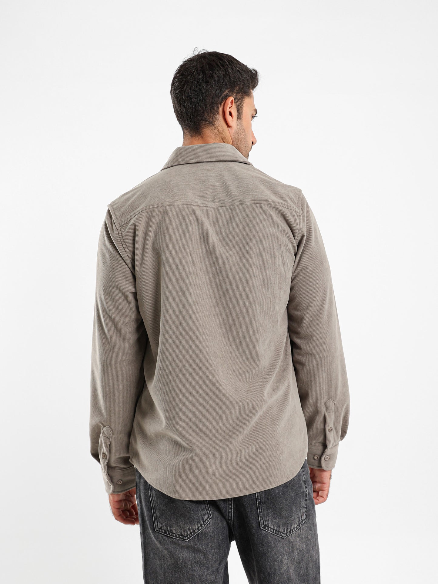 Relaxed Fit Corduroy Shirt