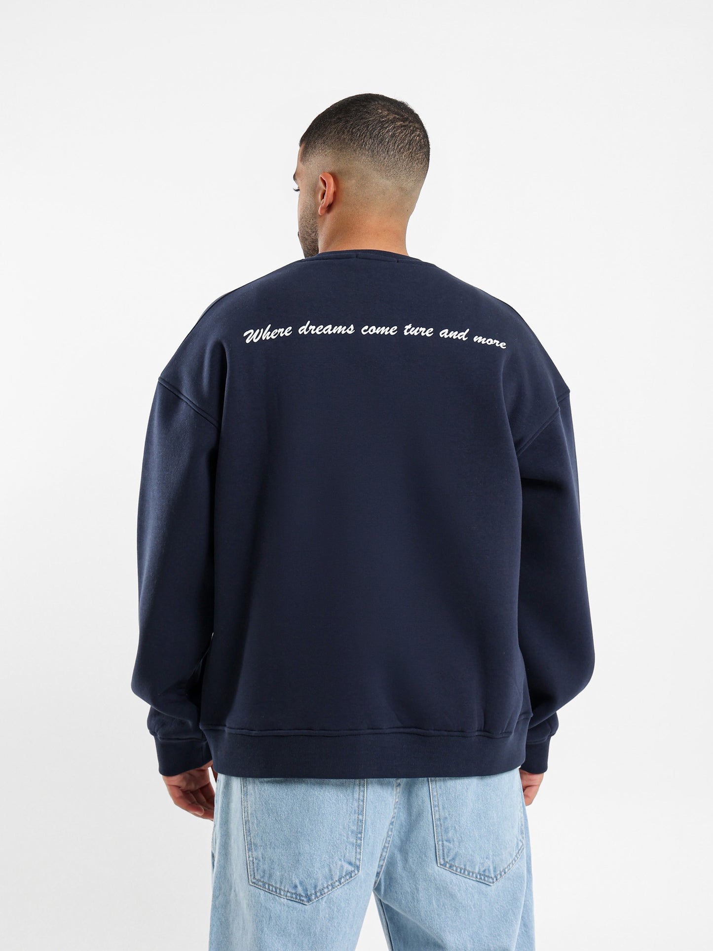 Wonderland Front Print Sweatshirt